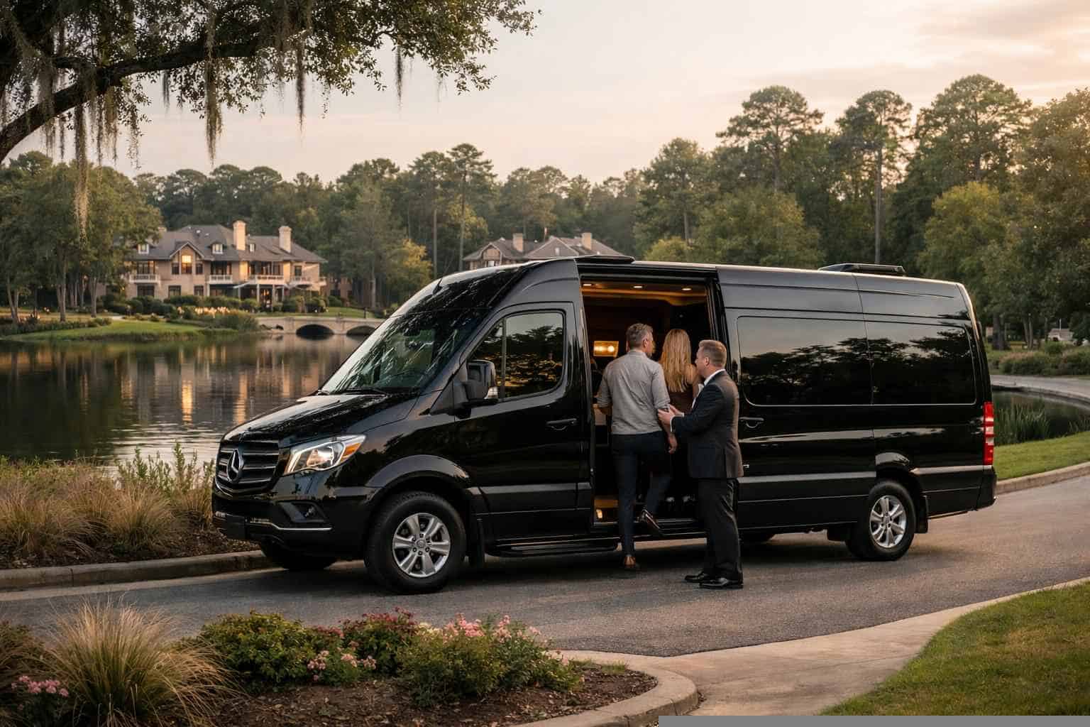 Passenger Van with Driver in Kingwood Texas