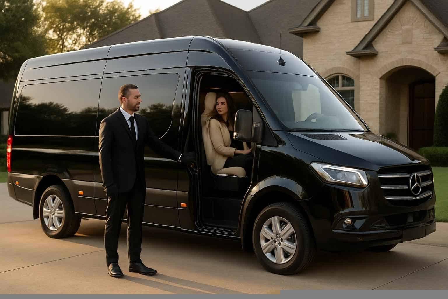 Passenger Van with Driver Katy TX