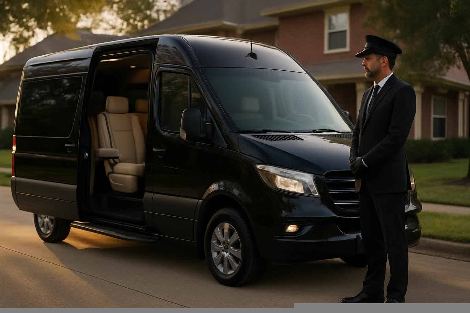 Passenger Van with Driver Missouri City TX