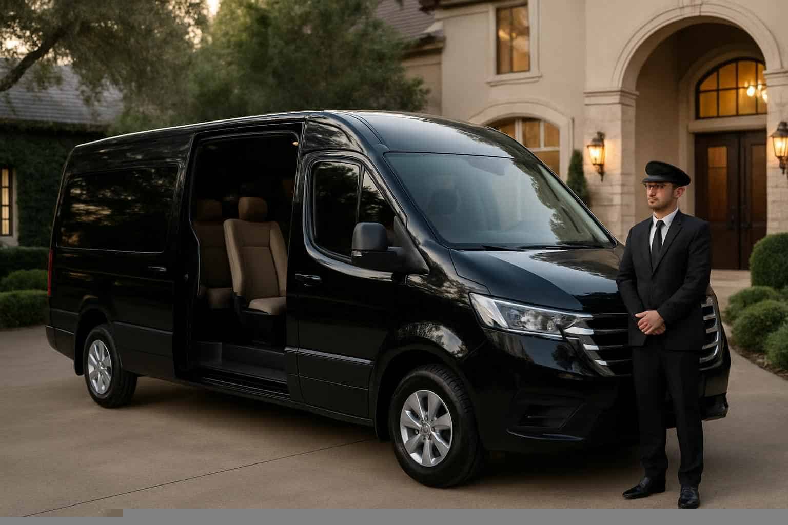 Passenger Van with Driver Near Me Conroe TX