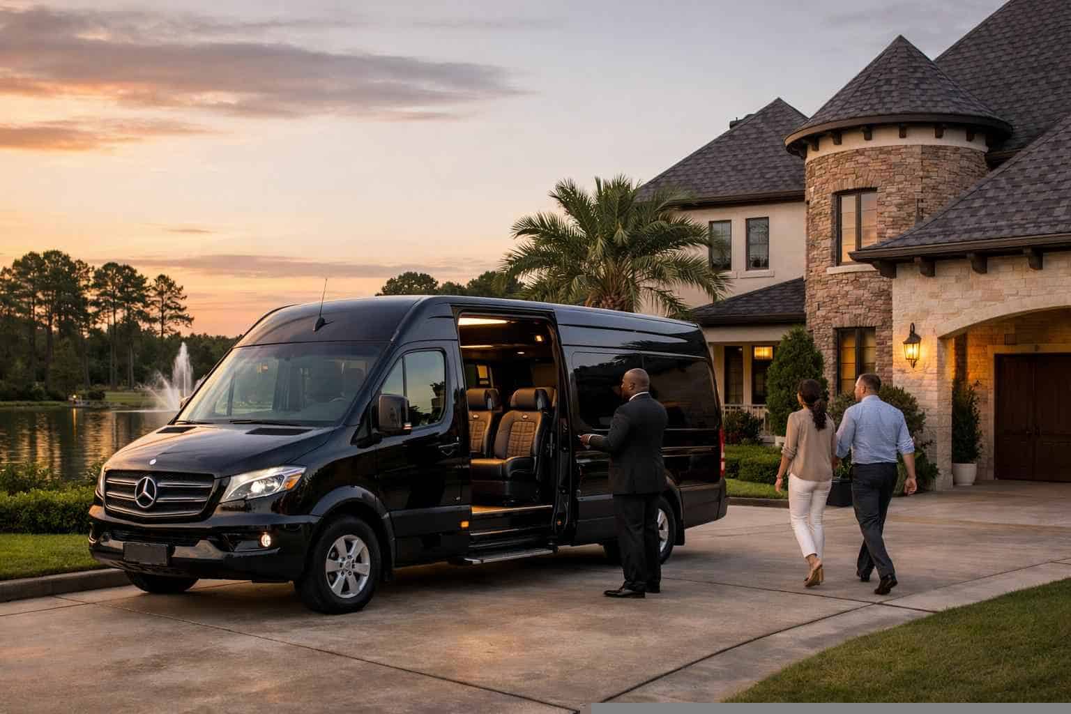 Passenger Van with Driver Near Me Cypress TX