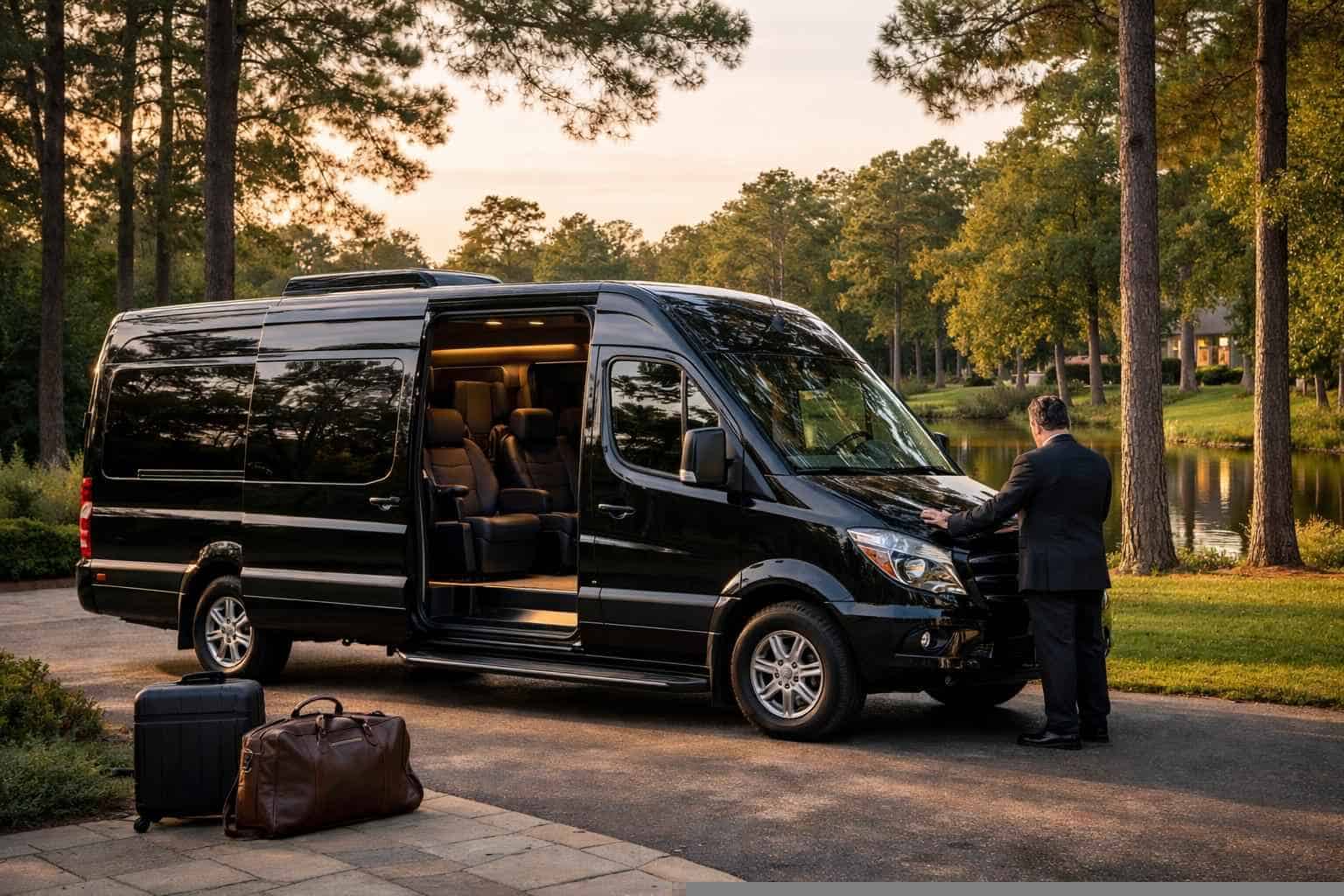 Passenger Van with Driver Near Me Spring TX