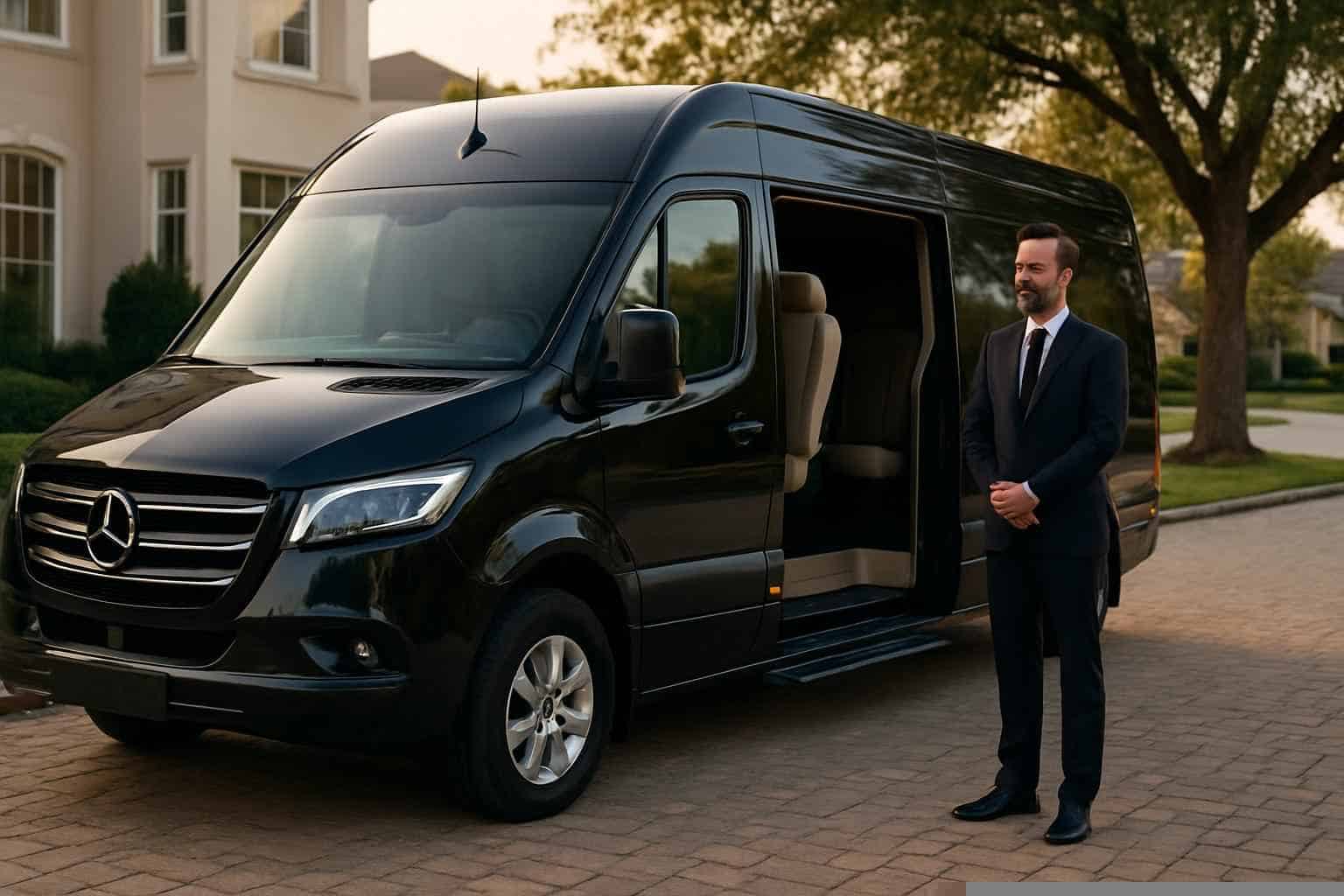Passenger Van with Driver Near Me Sugar Land TX