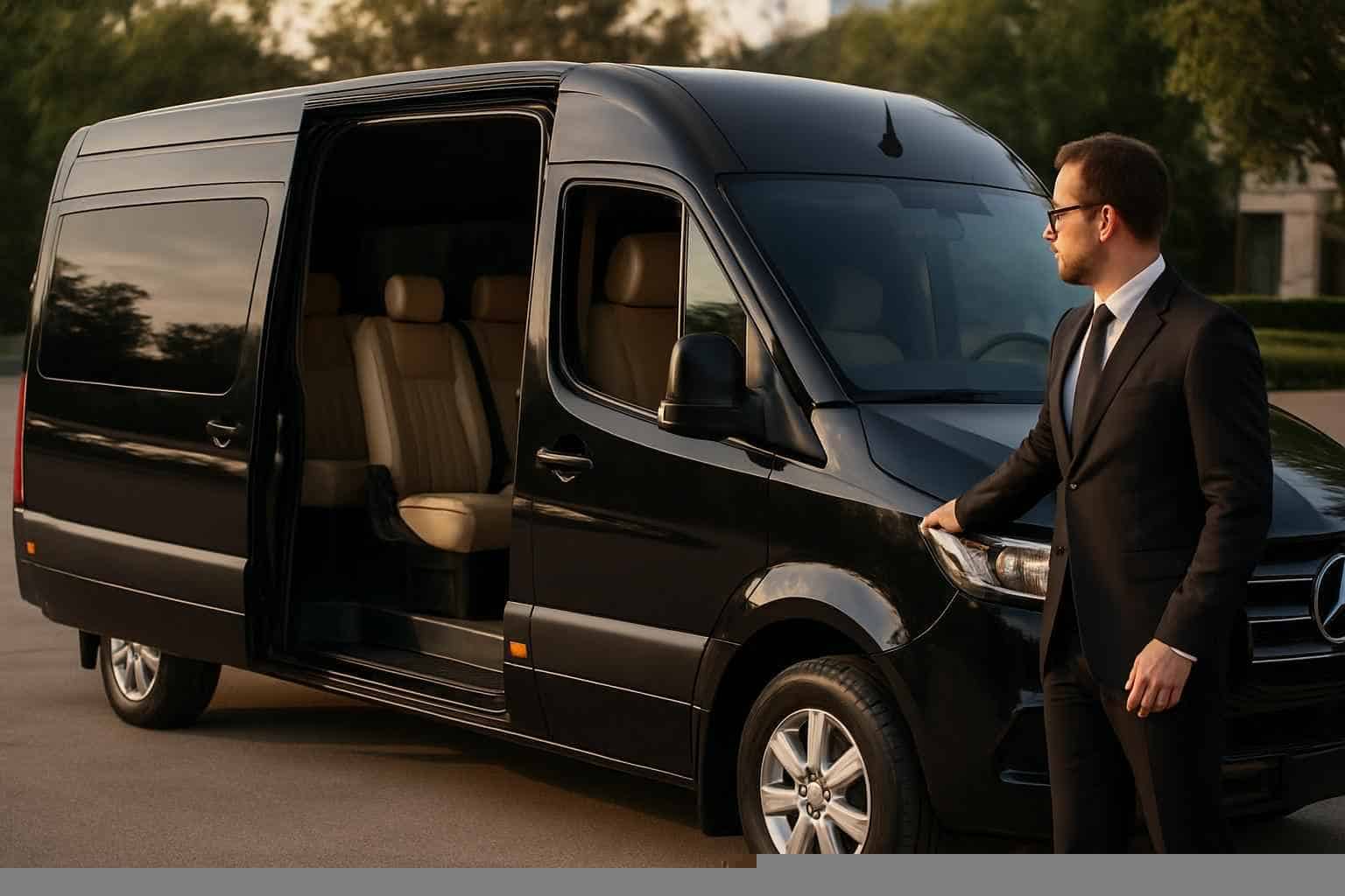 Passenger Van with Driver Pearland TX