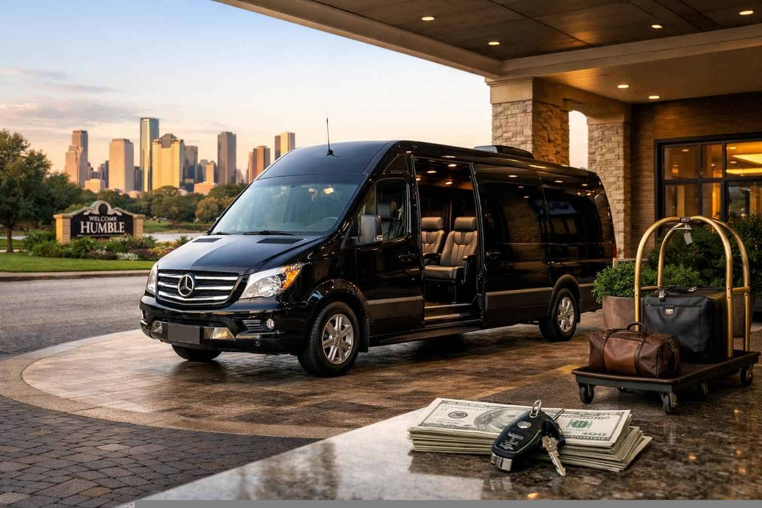 Passenger Van With Driver Prices In Humble TX