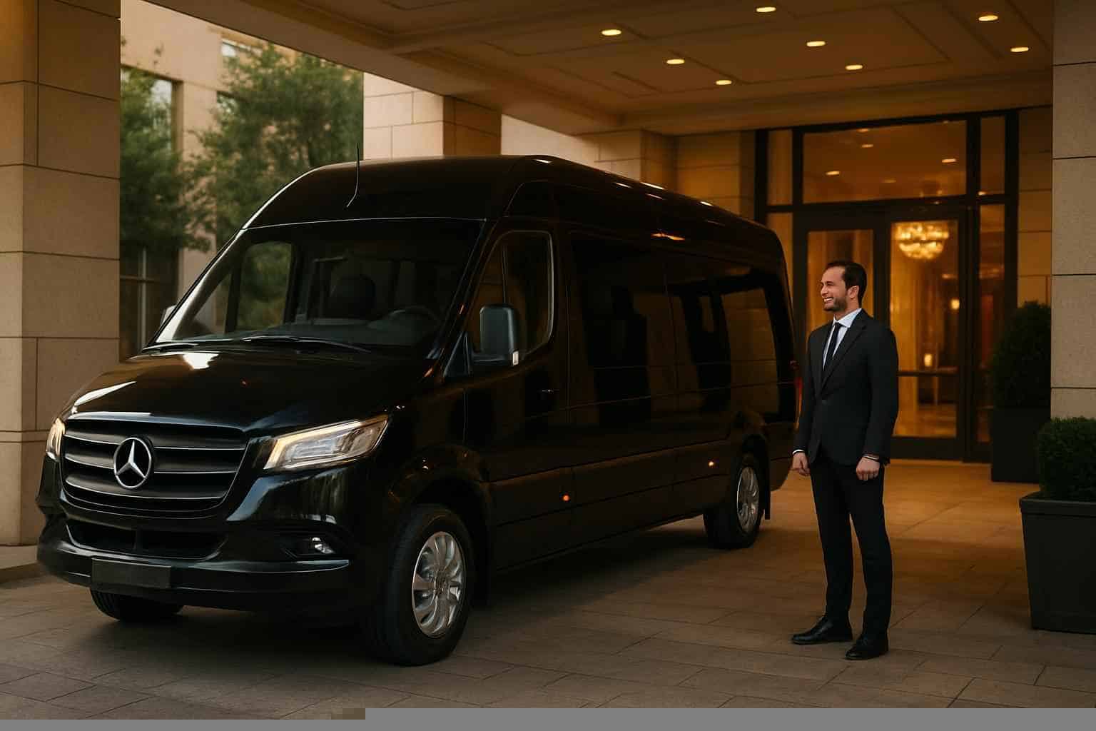 Passenger Van with Driver Sugar Land TX