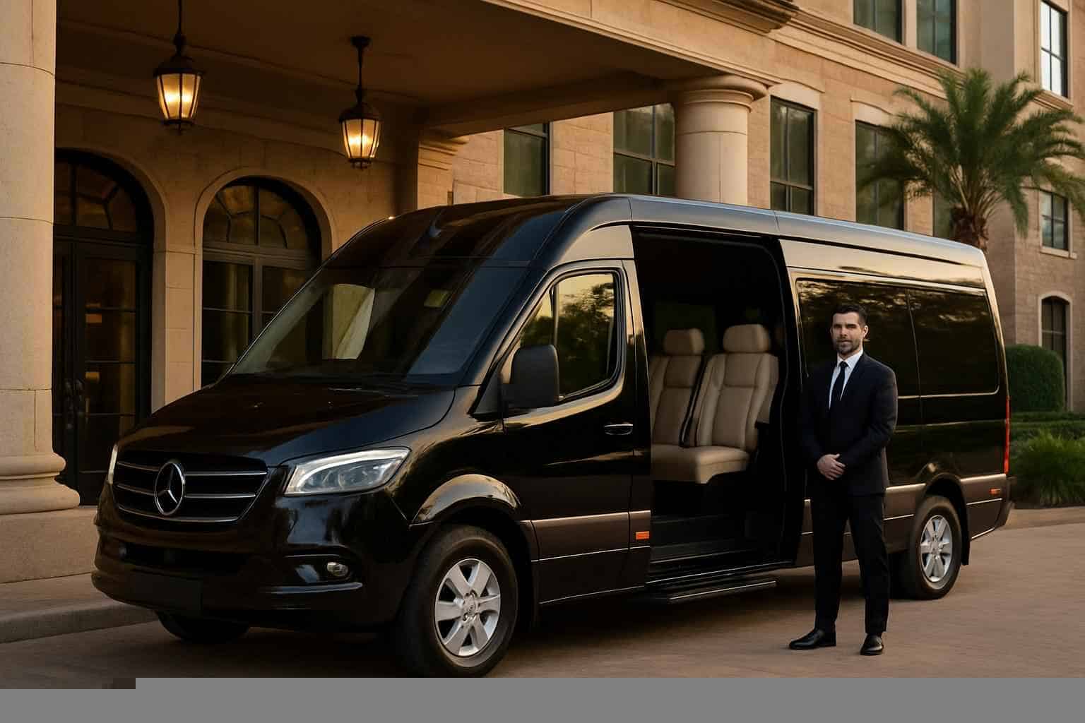 Passenger Vans with Driver in Katy Texas