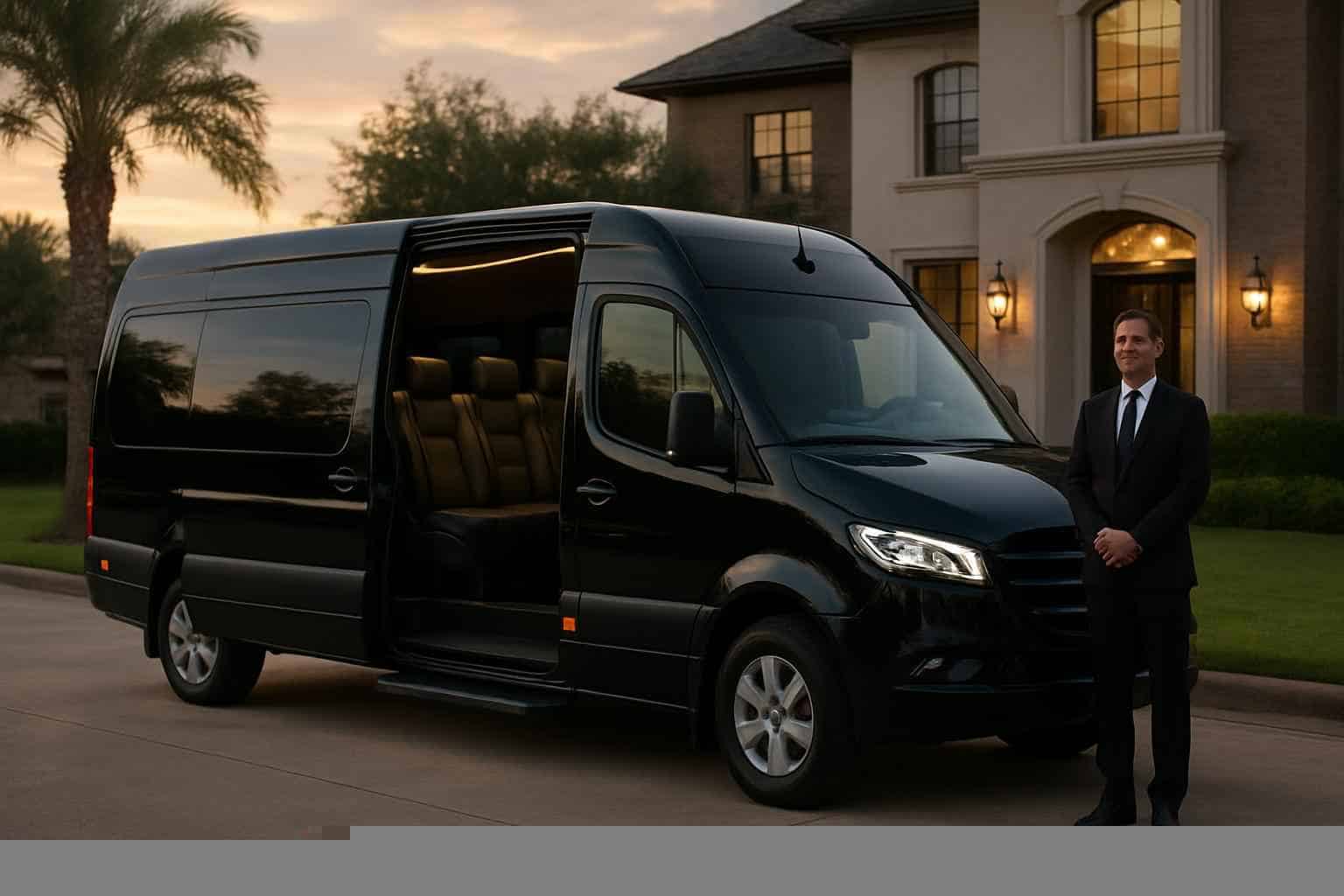 Passenger Vans with Driver in Missouri City Texas