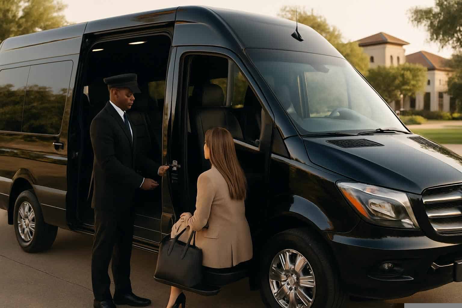 Passenger Vans with Driver in Pearland Texas