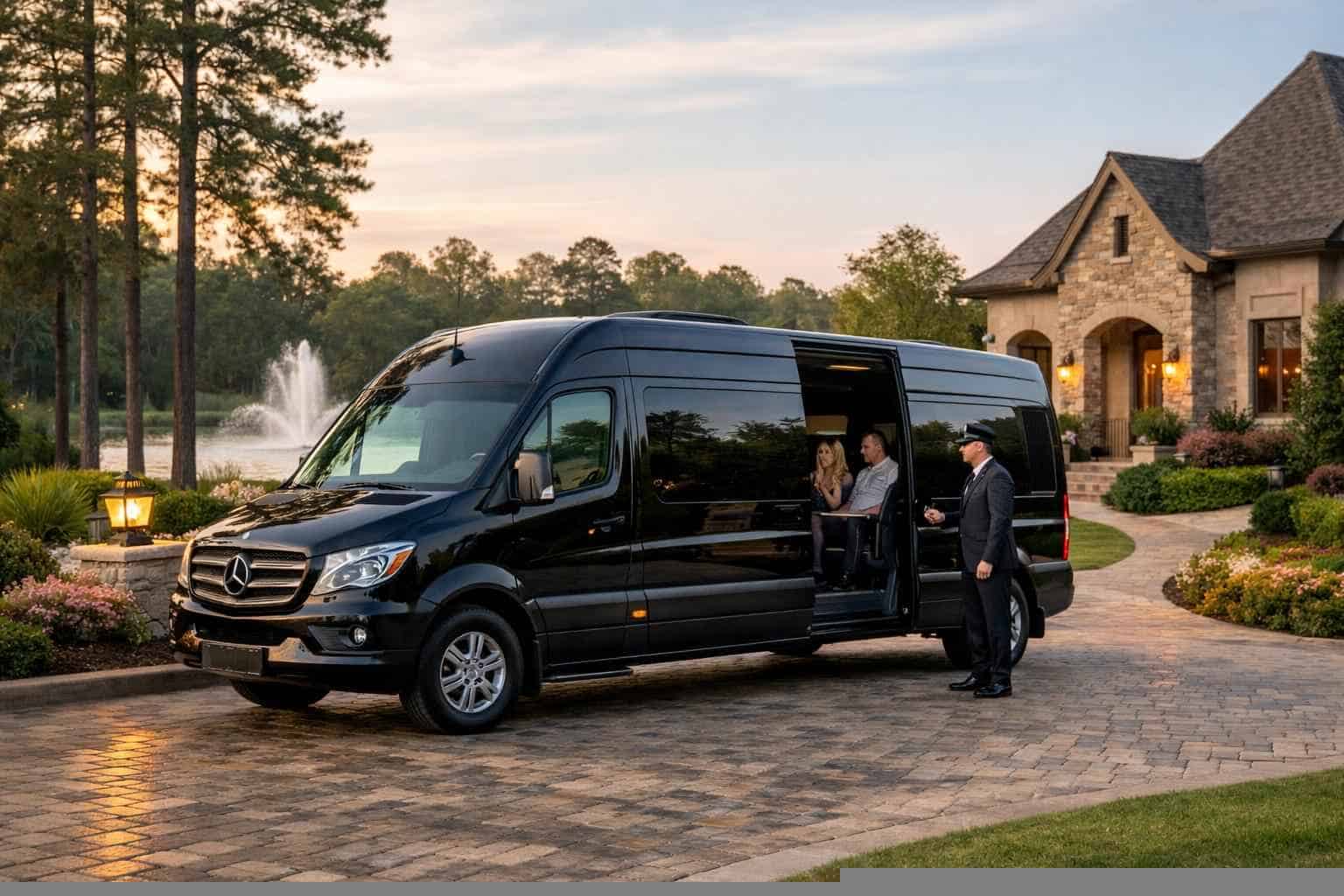 Passenger Vans with Driver in Spring Texas