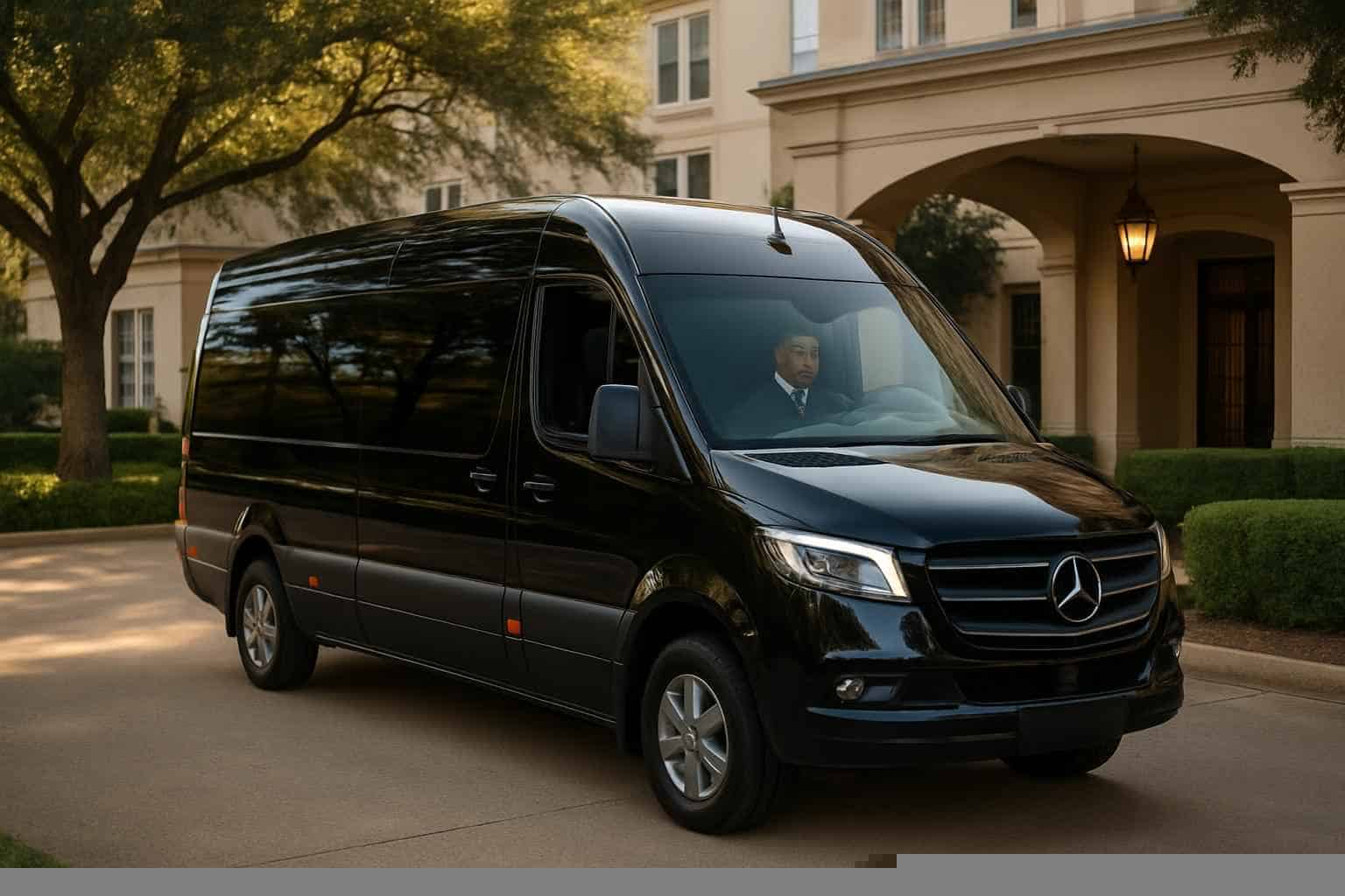 Passenger Vans with Driver in Sugar Land Texas