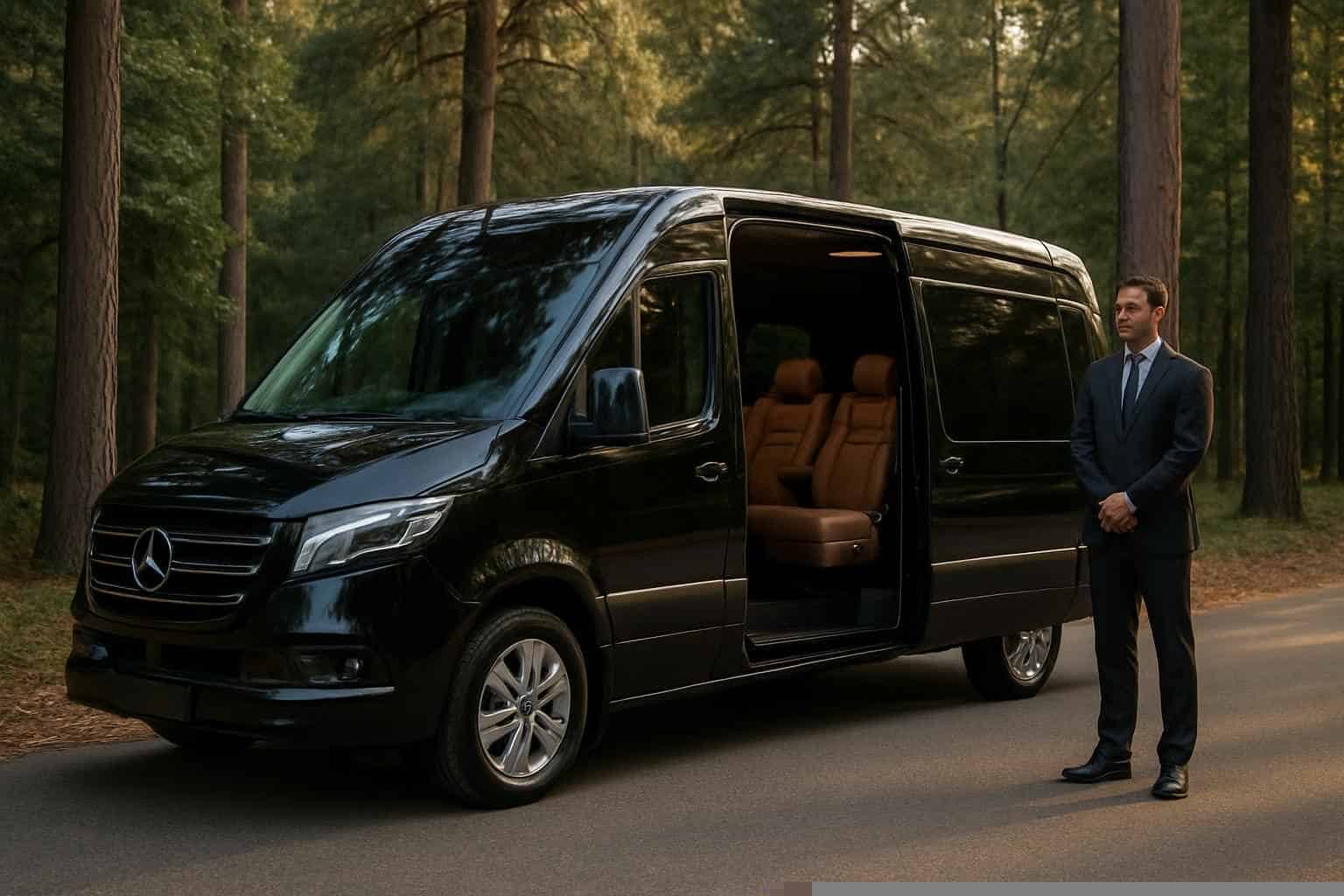 Passenger Vans with Driver in The Woodlands Texas