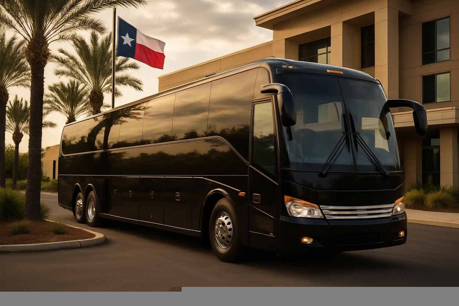 Pearland Texas Charter Bus Rental