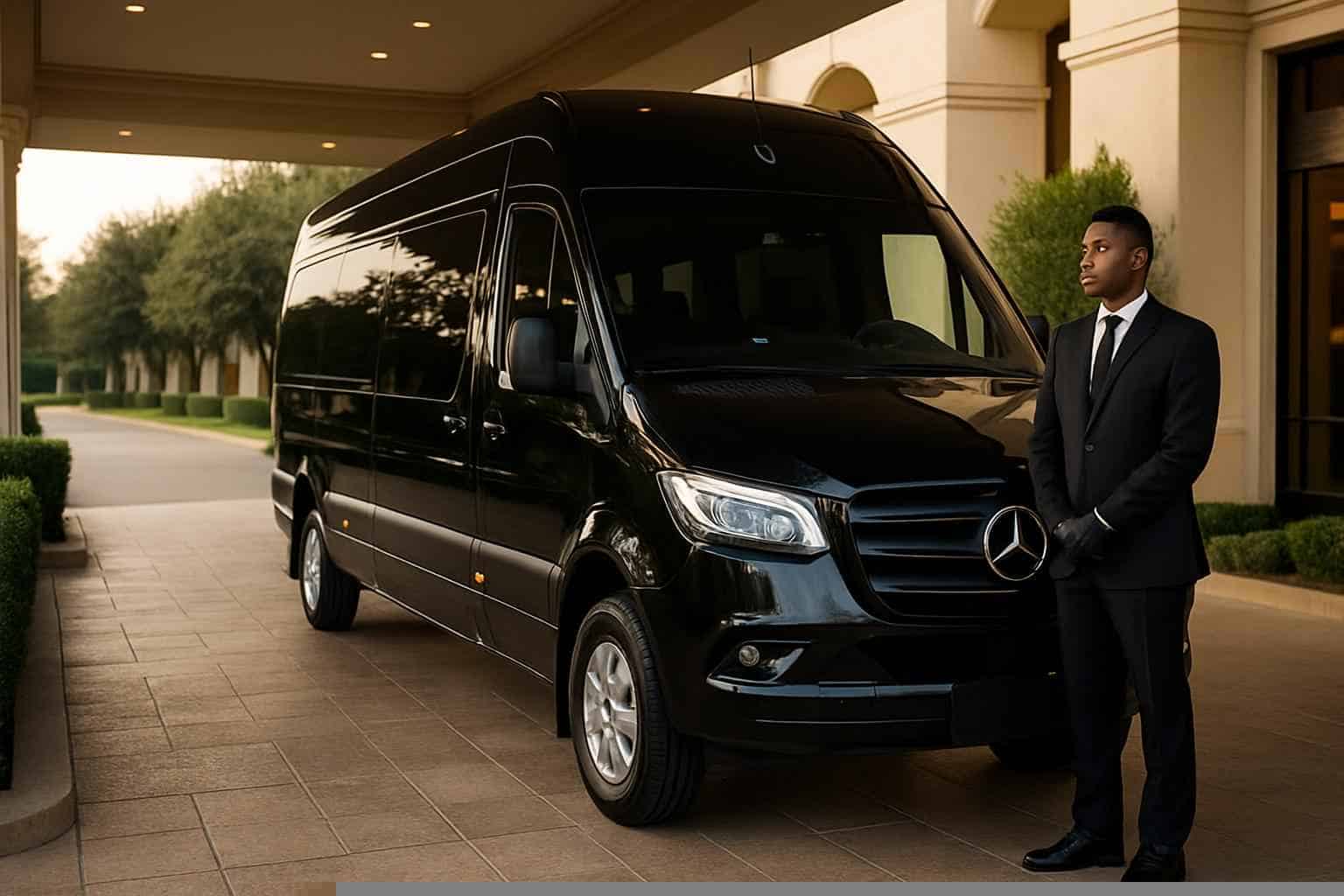 Pearland Texas Passenger Van with Driver