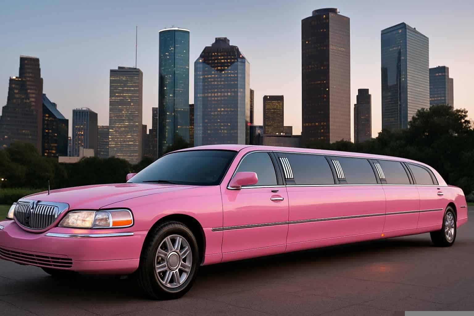 Pink Limo Rental Houston TX