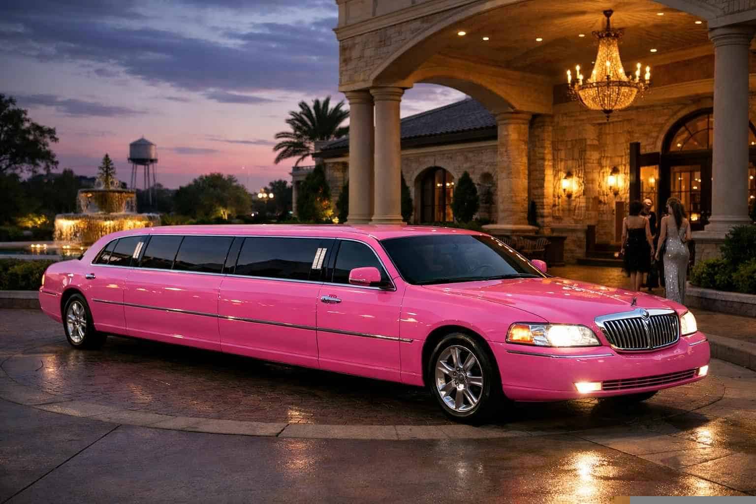 Pink Limo Rental Humble TX