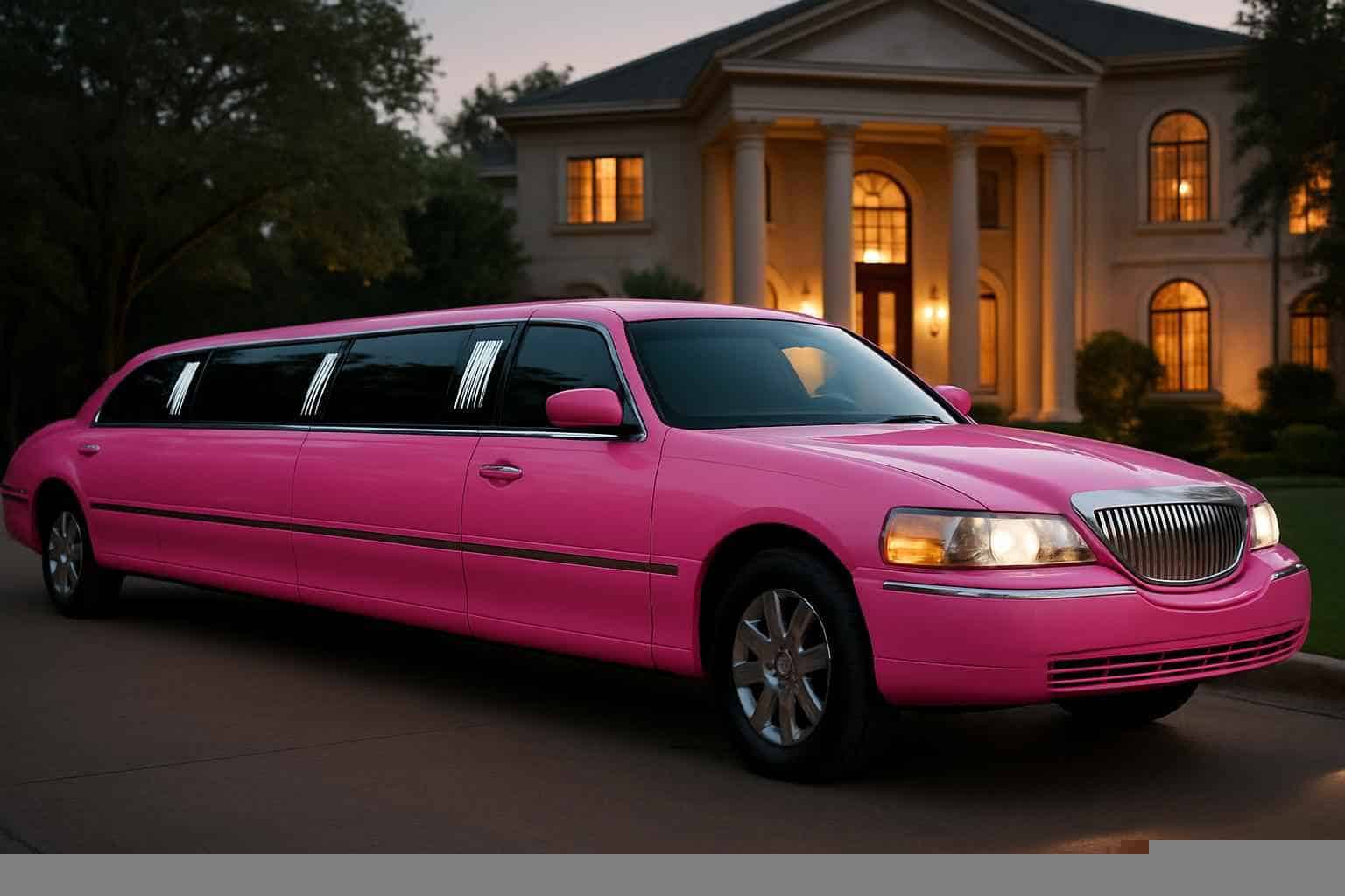 Pink Limo Rental Missouri City TX