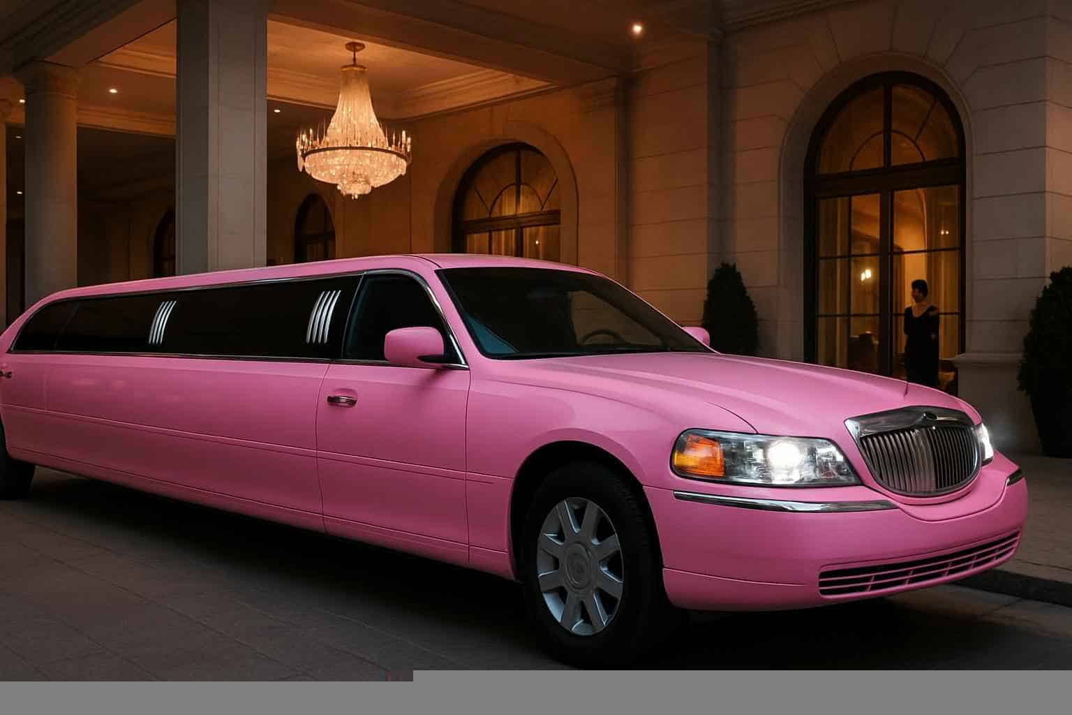 Pink Limo Rental Near Me Conroe TX