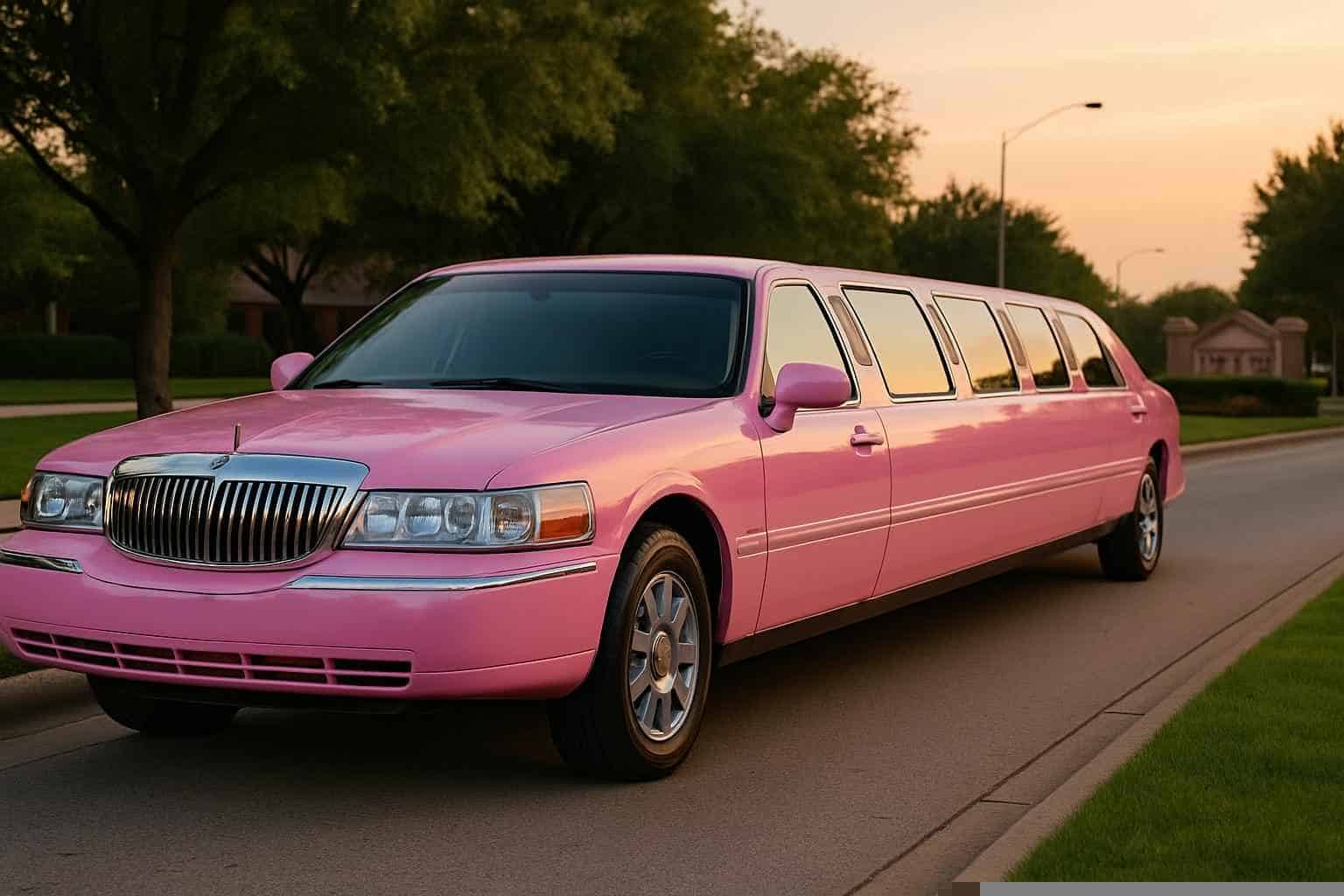 Pink Limo Rental Near Me Missouri City TX