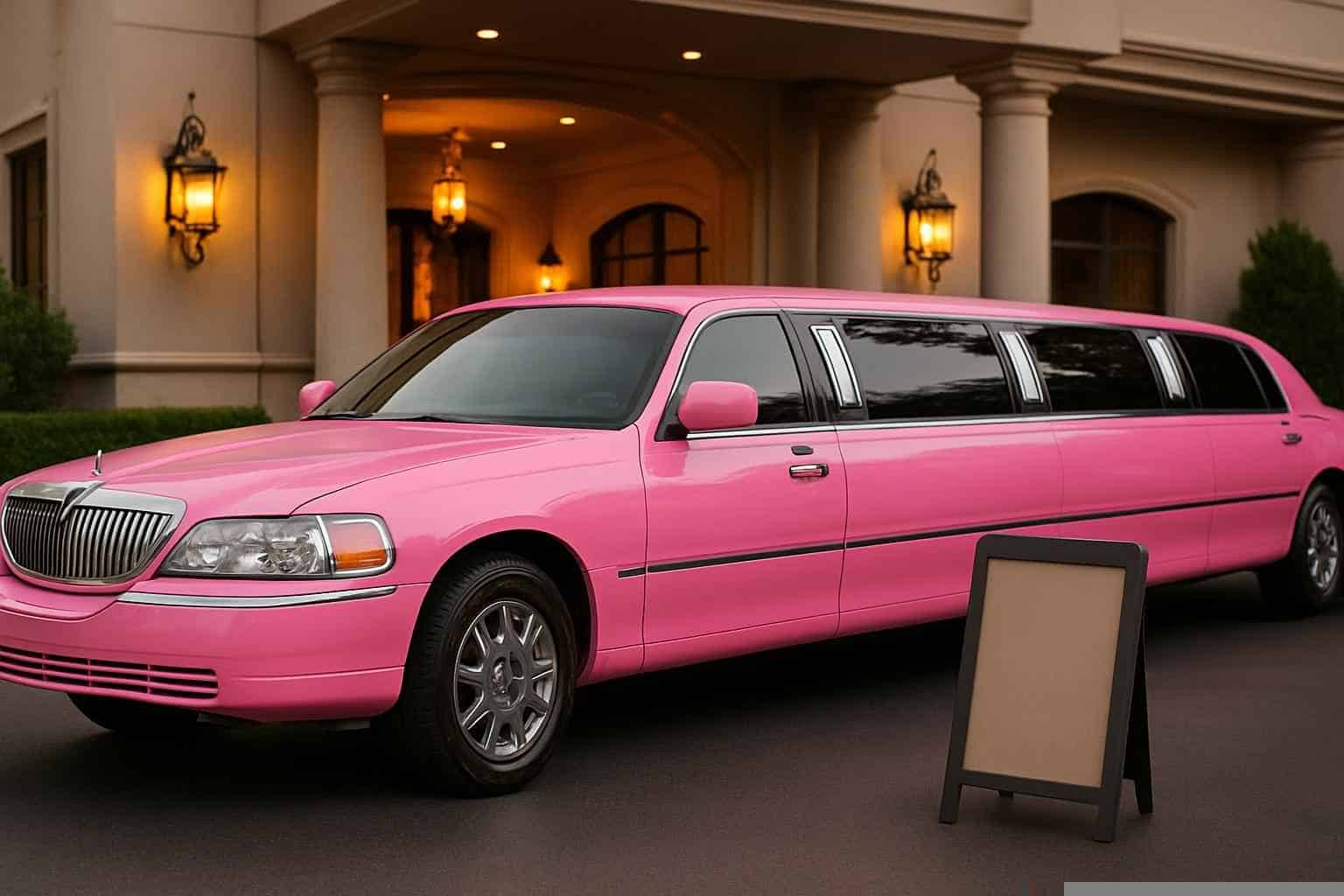 Pink Limo Rental Prices in Katy TX