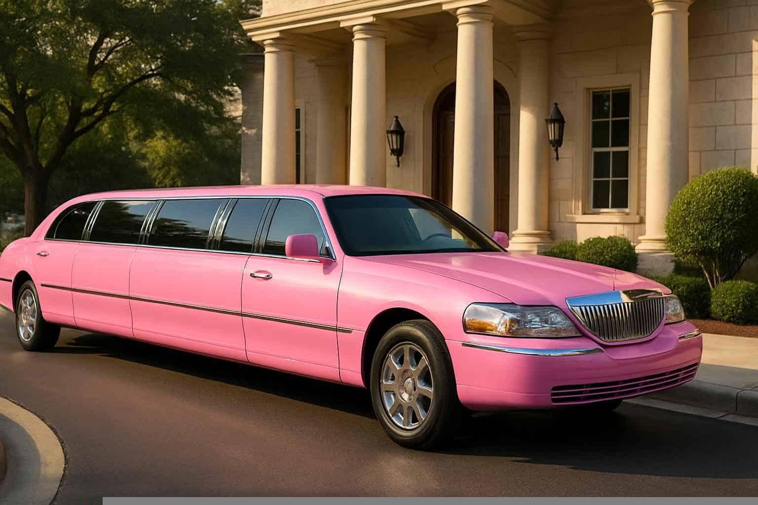 Pink Limo Rental Prices in Missouri City TX