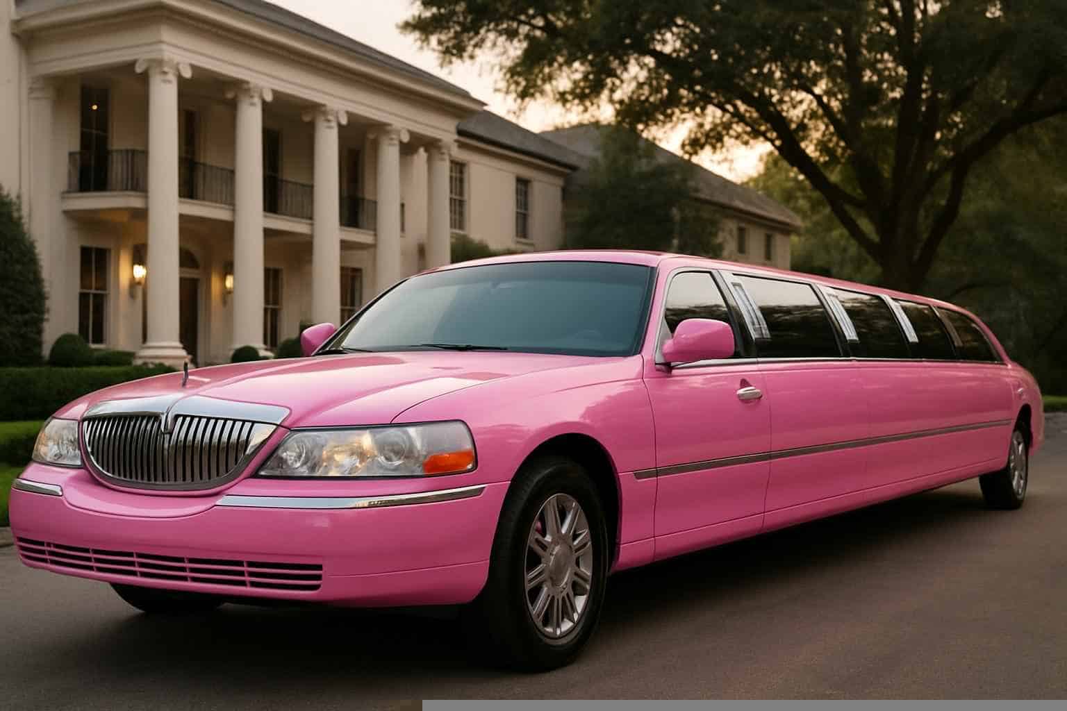 Pink Limo Rental Prices in Pasadena TX