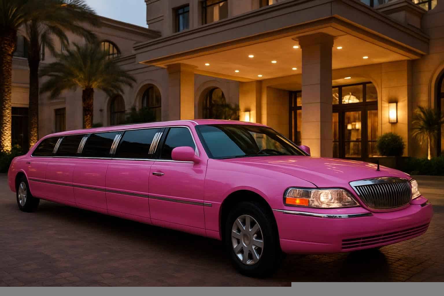 Pink Limo Rental Prices in Sugar Land TX