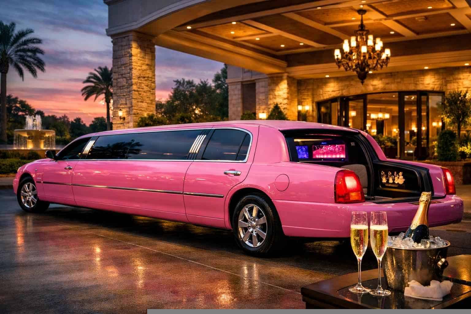 Pink Limo Service Cypress TX