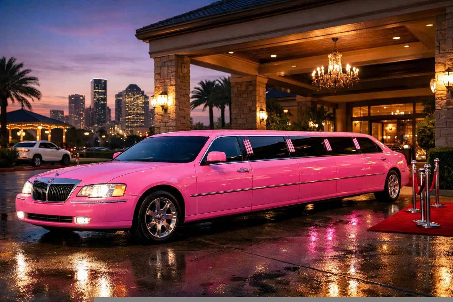 Pink Limo Service Humble TX