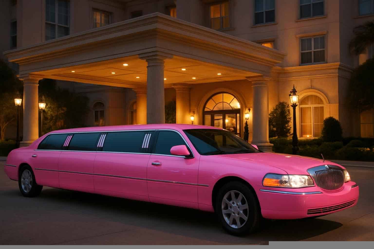 Pink Limo Service League City TX