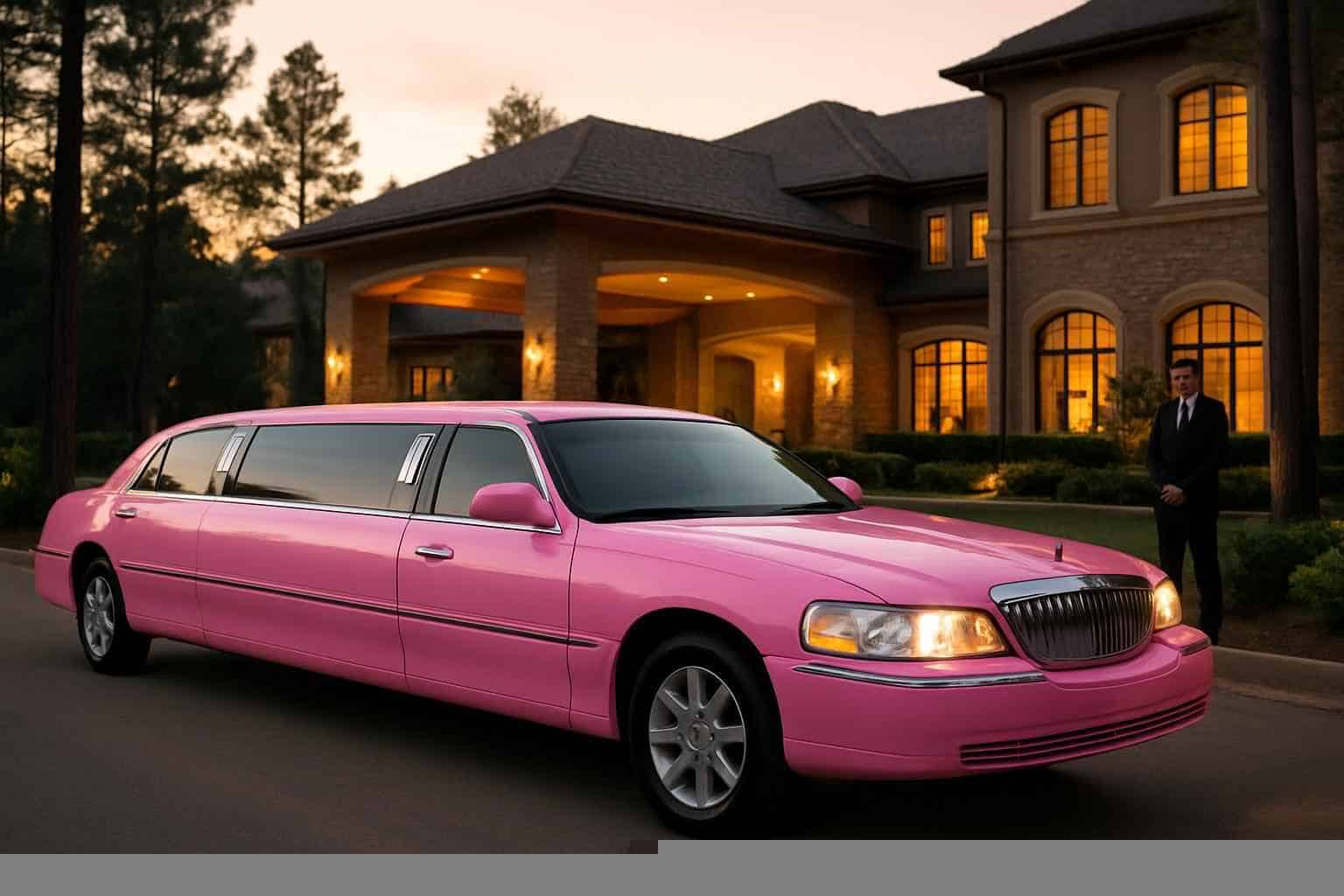 Pink Limo Service The Woodlands TX