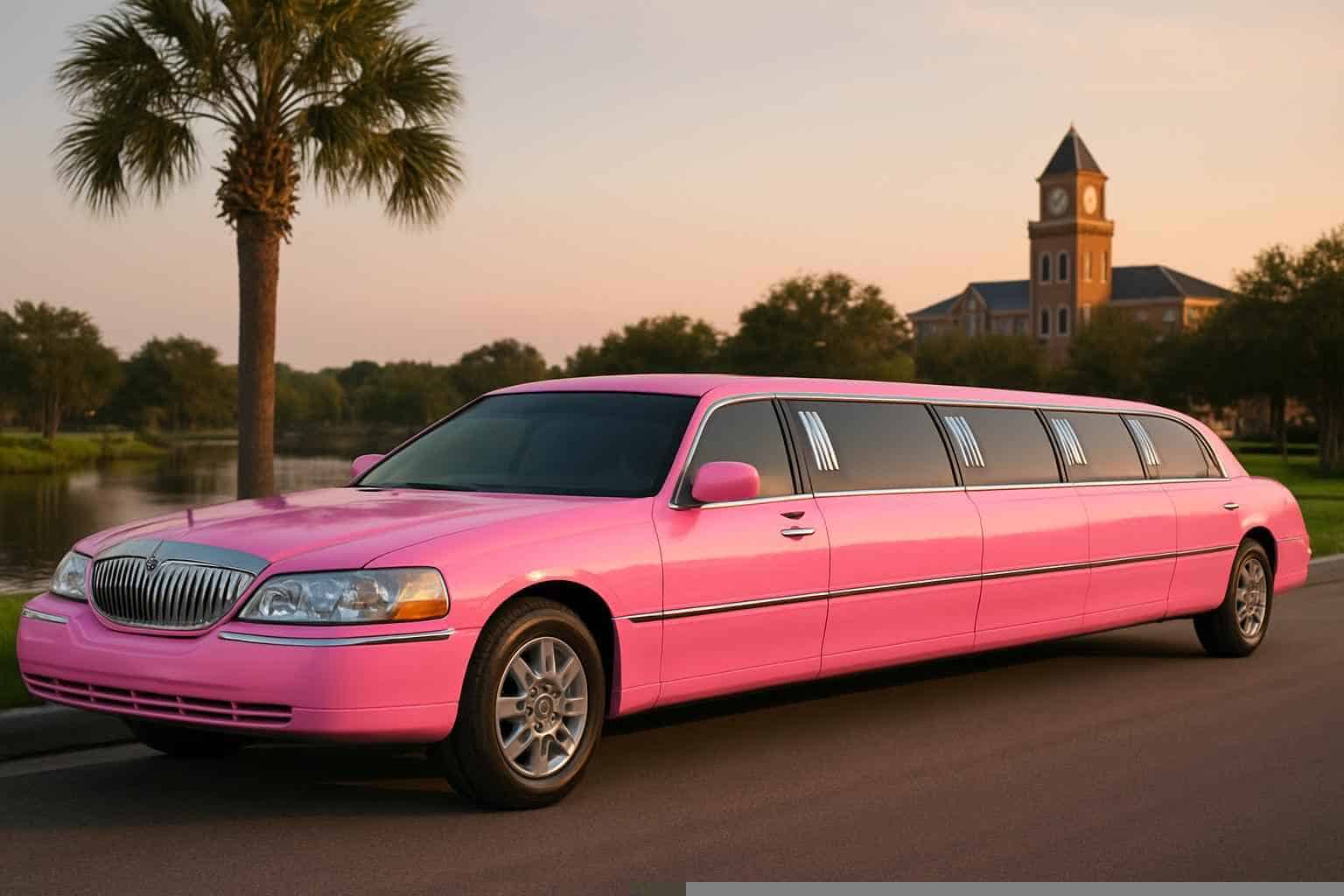 Pink Limousines in League City Texas