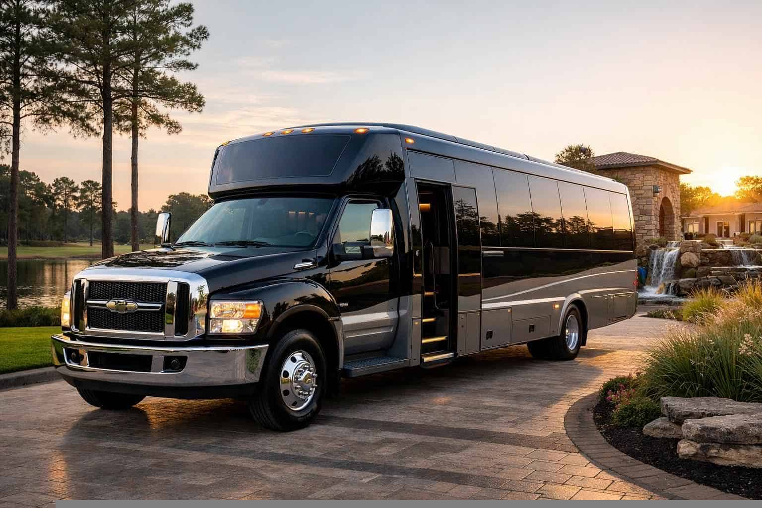 Shuttle Bus Rental in Cypress Texas