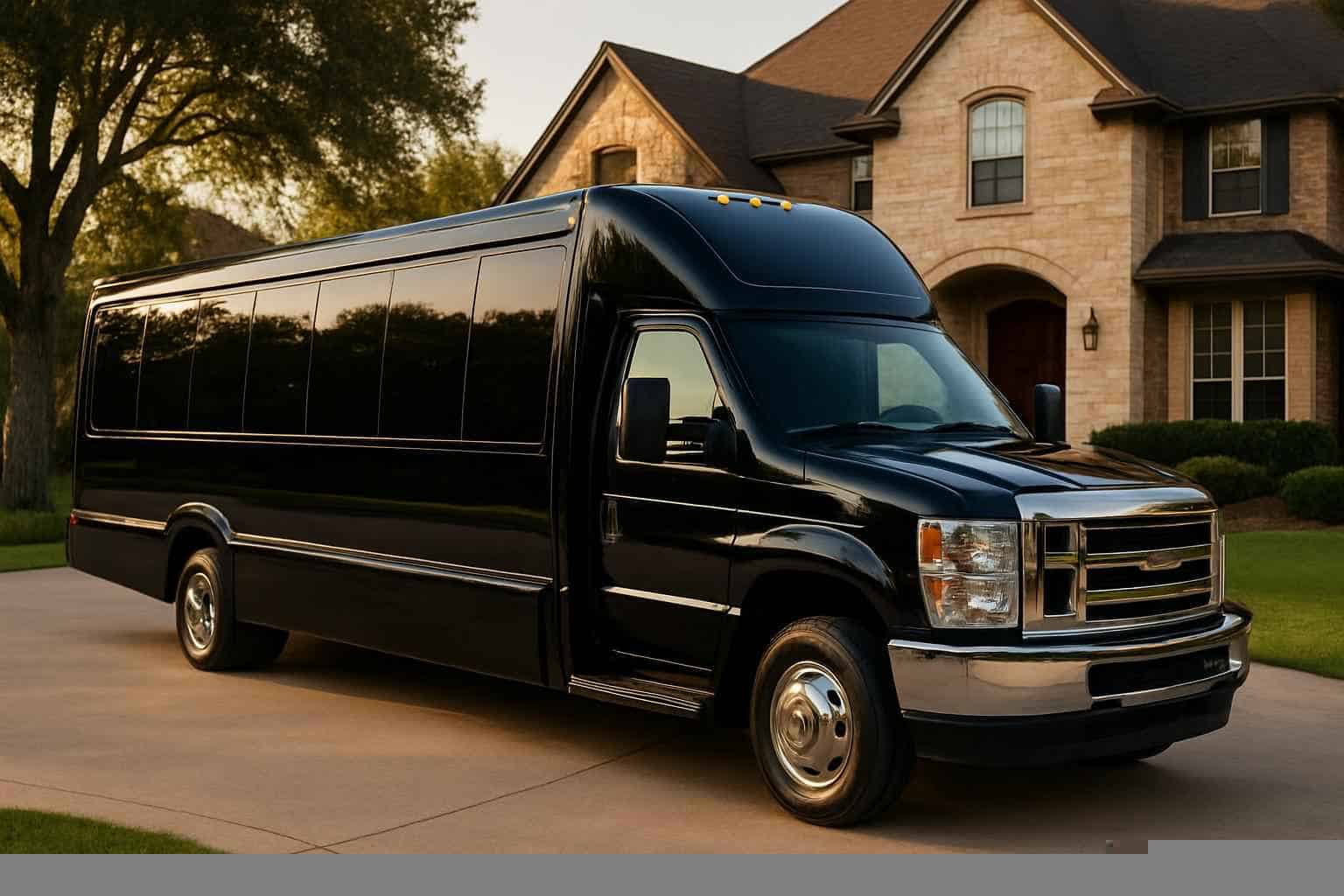 Shuttle Bus Rental in Katy Texas