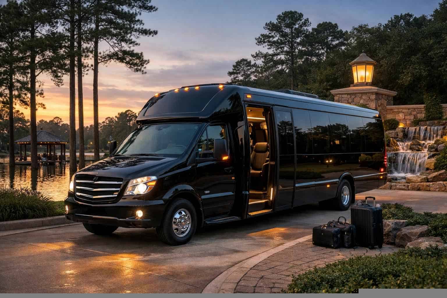 Shuttle Bus Rental Kingwood TX