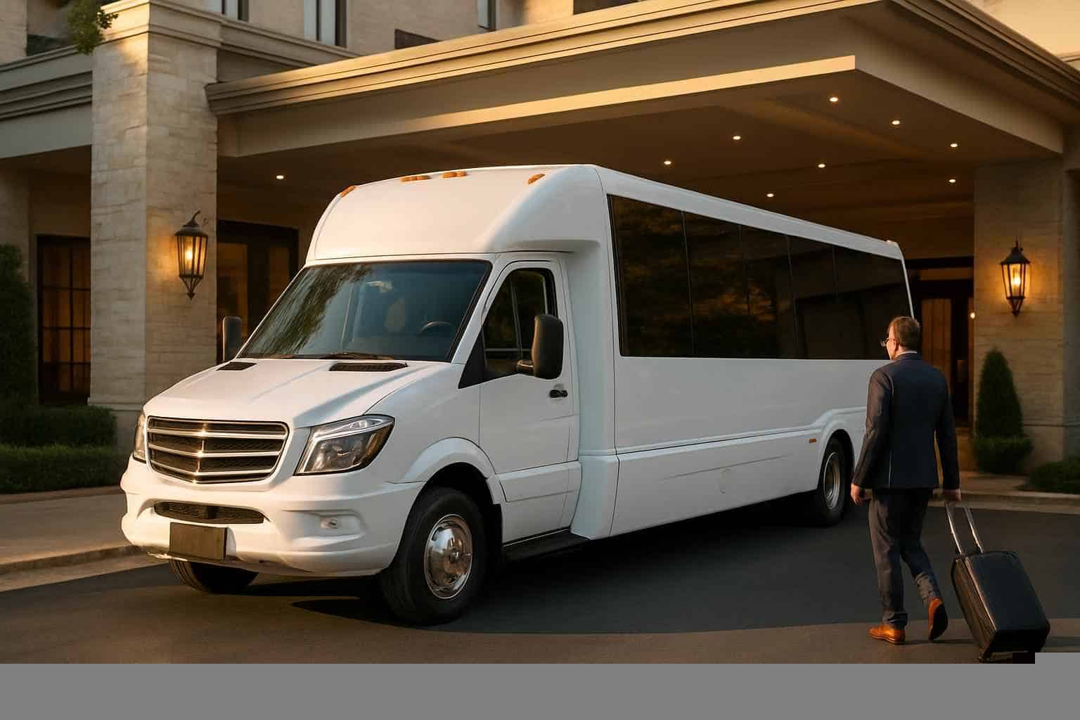 Shuttle Bus Rental League City TX