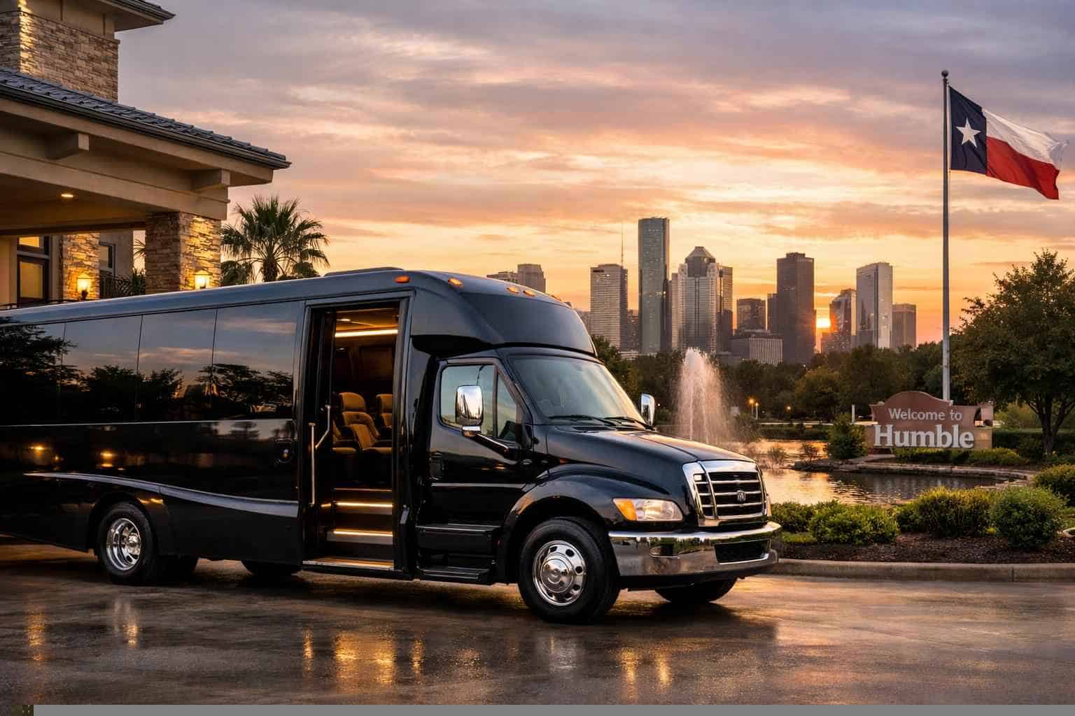 Shuttle Bus Rental Near Me Humble TX