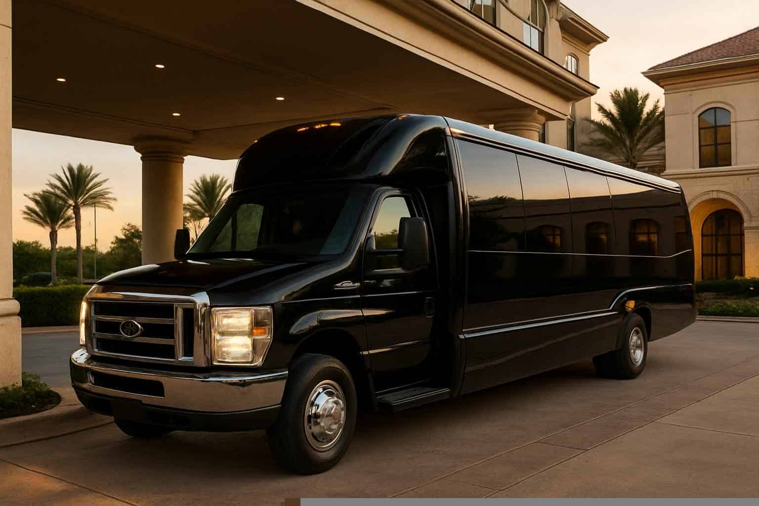 Shuttle Bus Rental Near Me League City TX