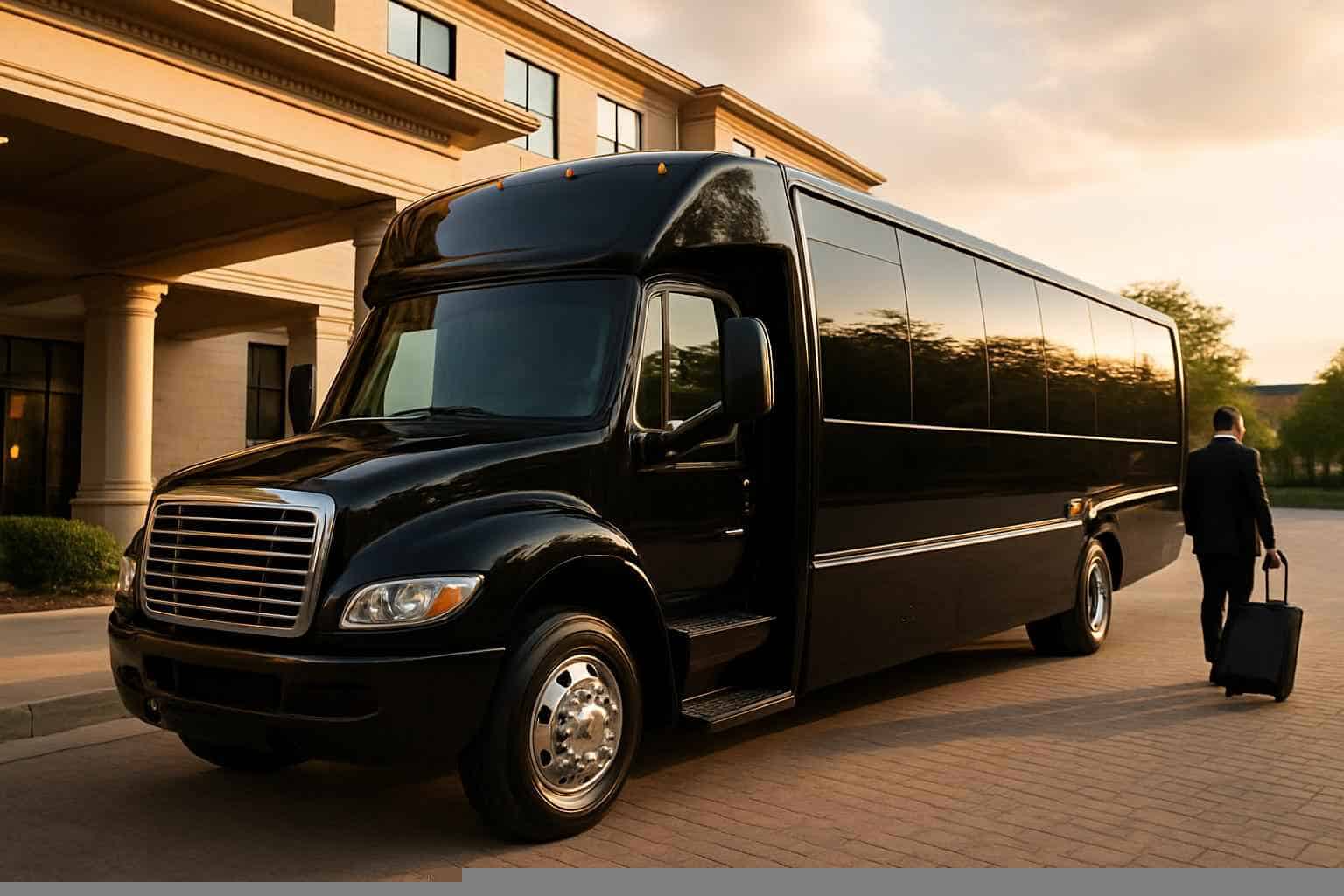 Shuttle Bus Rental Near Me Missouri City TX