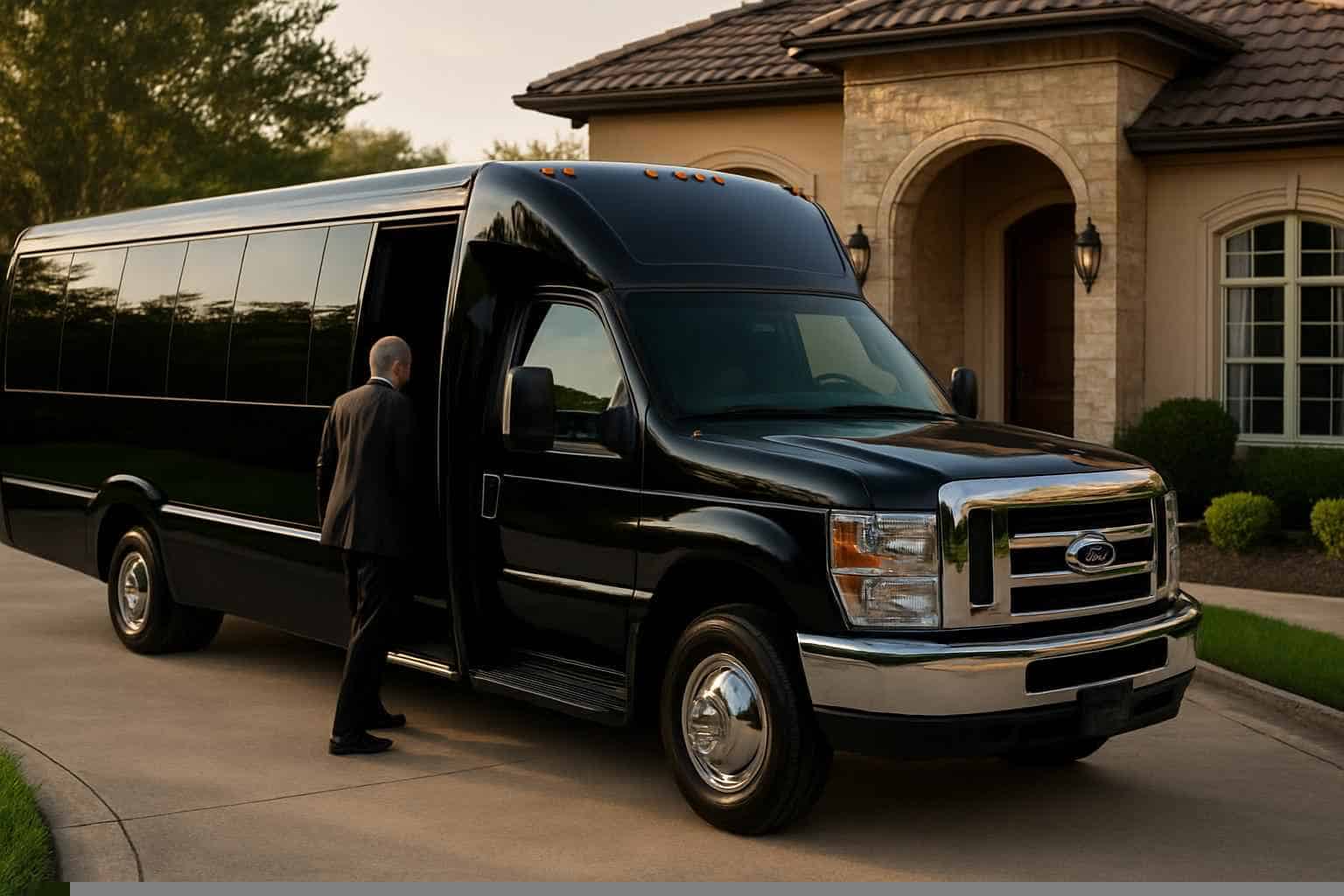 Shuttle Bus Rental Near Me Pearland TX