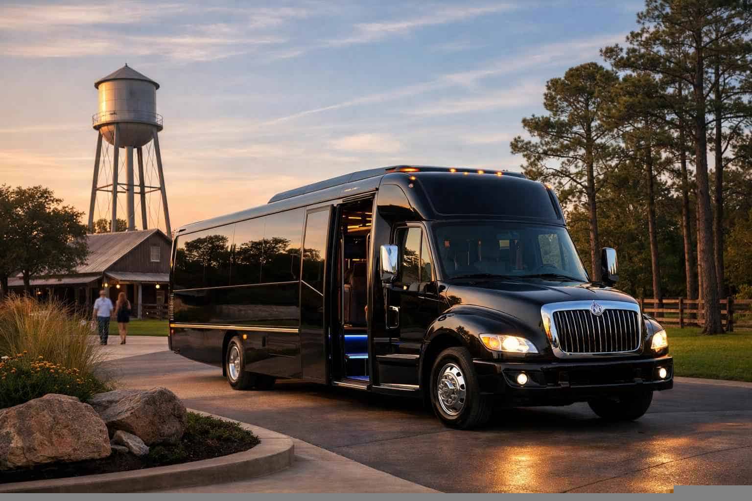 Shuttle Bus Rental Near Me Tomball TX