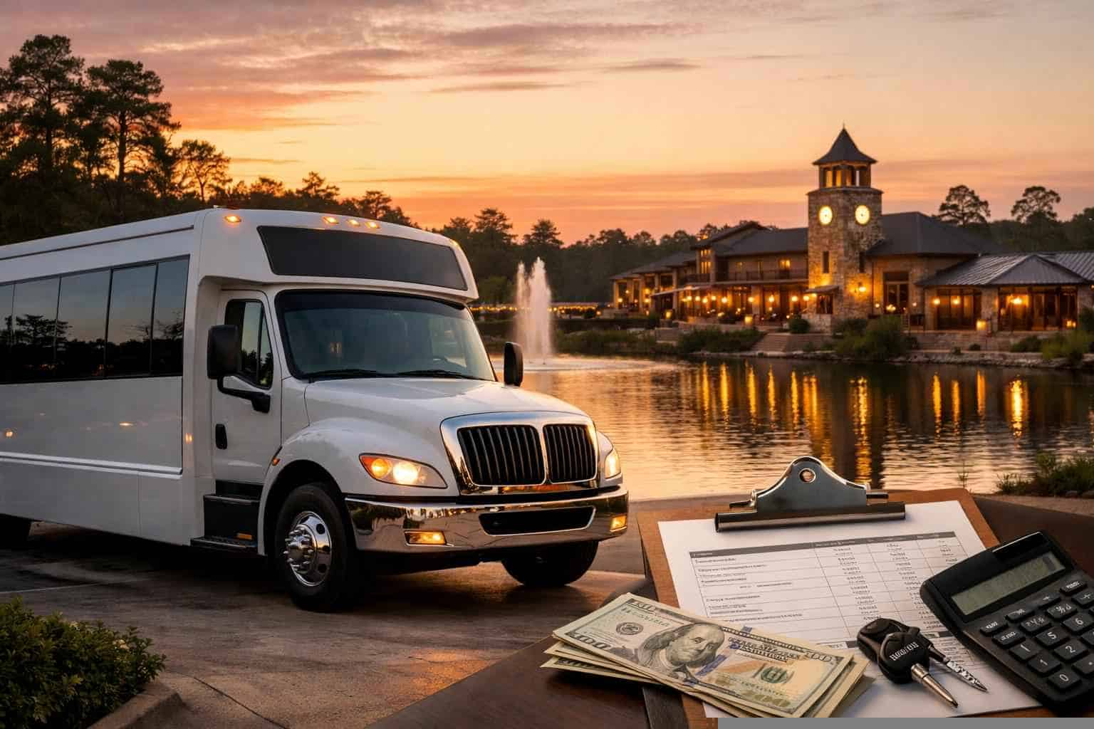 Shuttle Bus Rental Prices in Humble TX