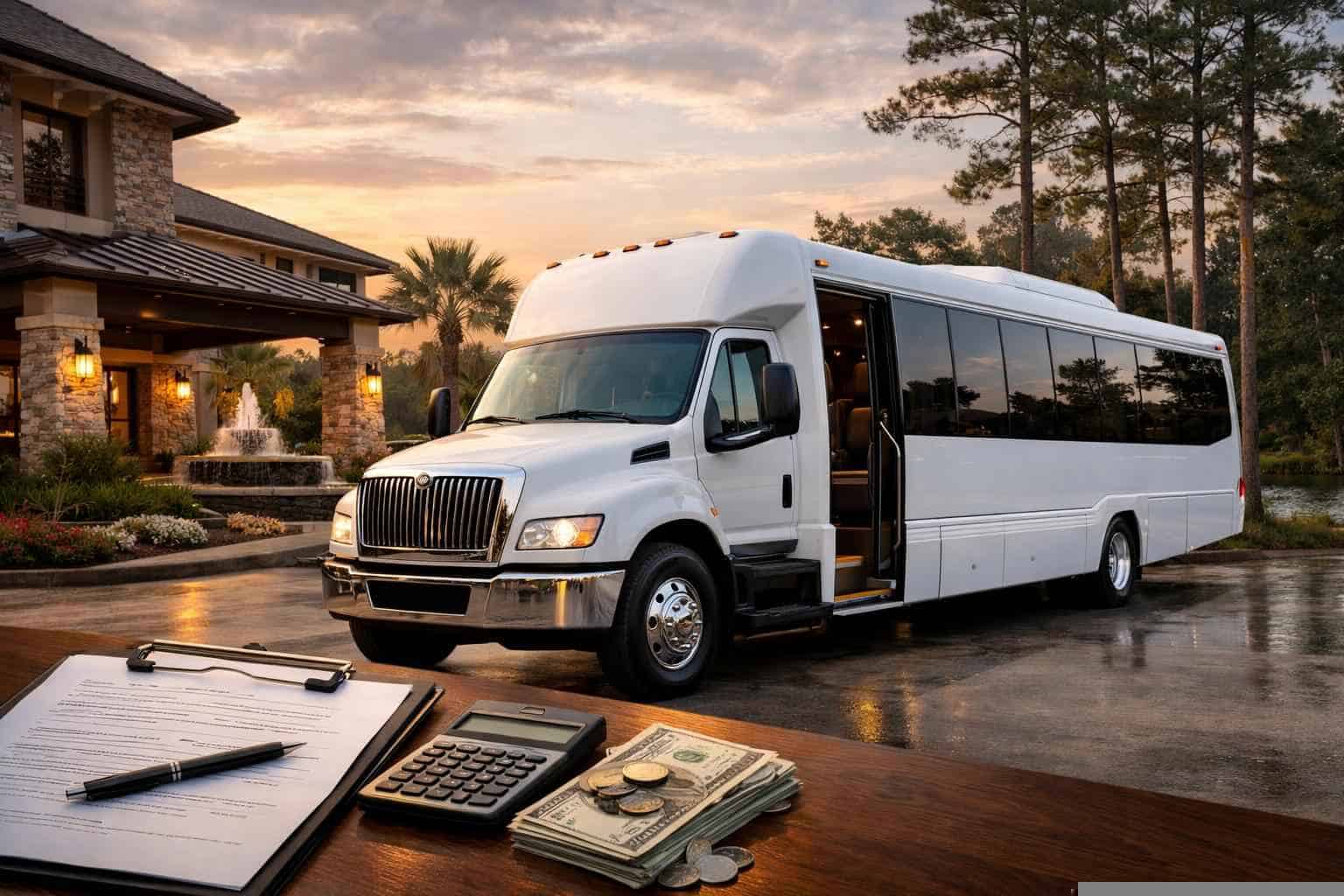 Shuttle Bus Rental Prices in Spring TX