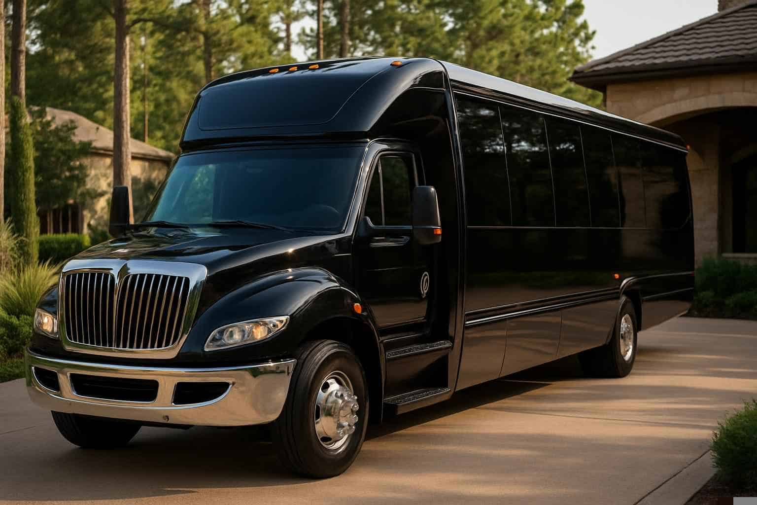 Shuttle Bus Rental The Woodlands TX
