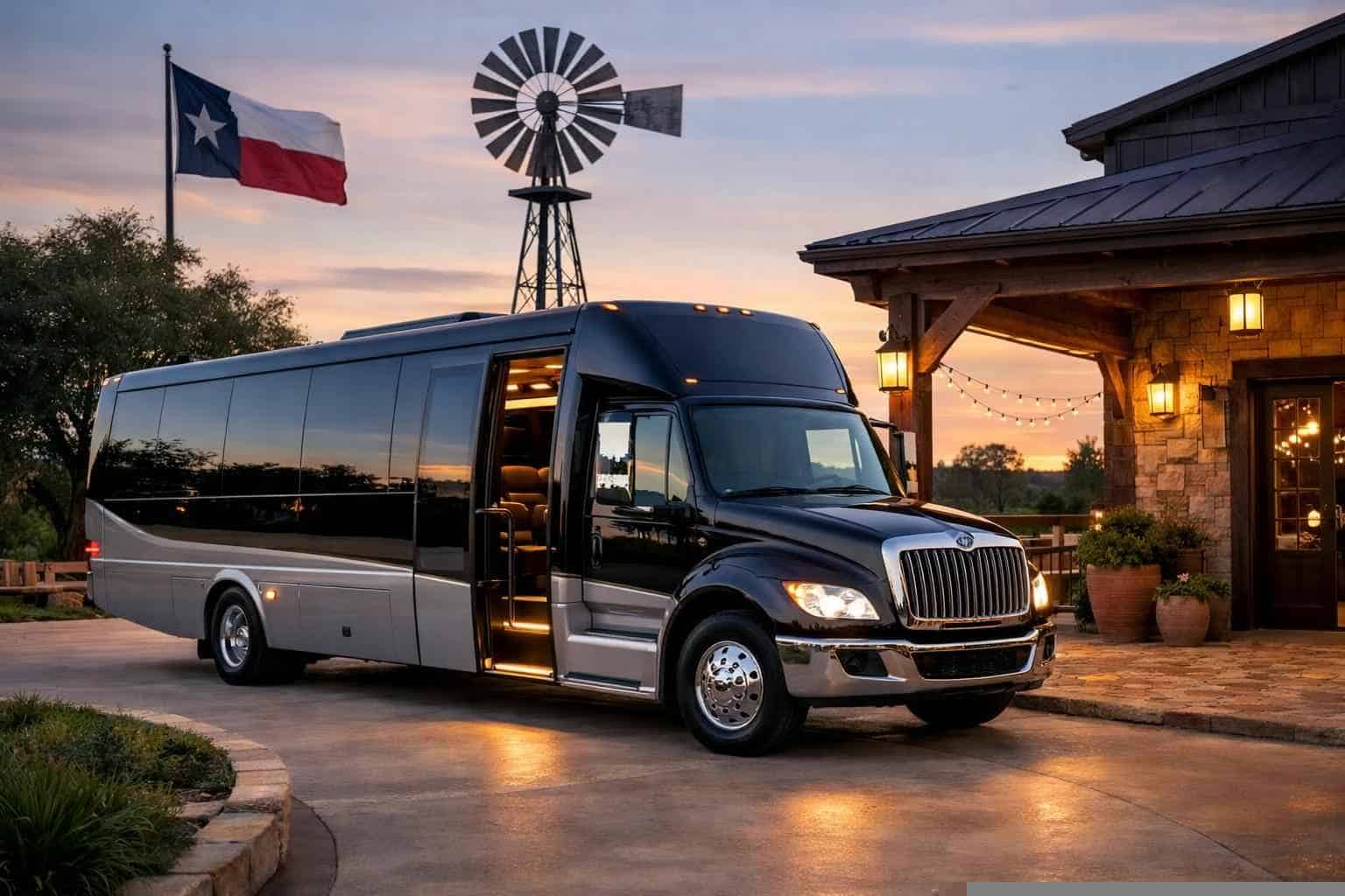 Shuttle Bus Rental Tomball TX