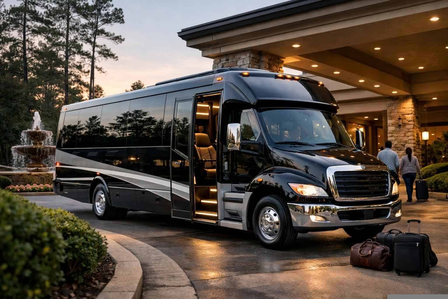 Shuttle Bus Service Humble TX