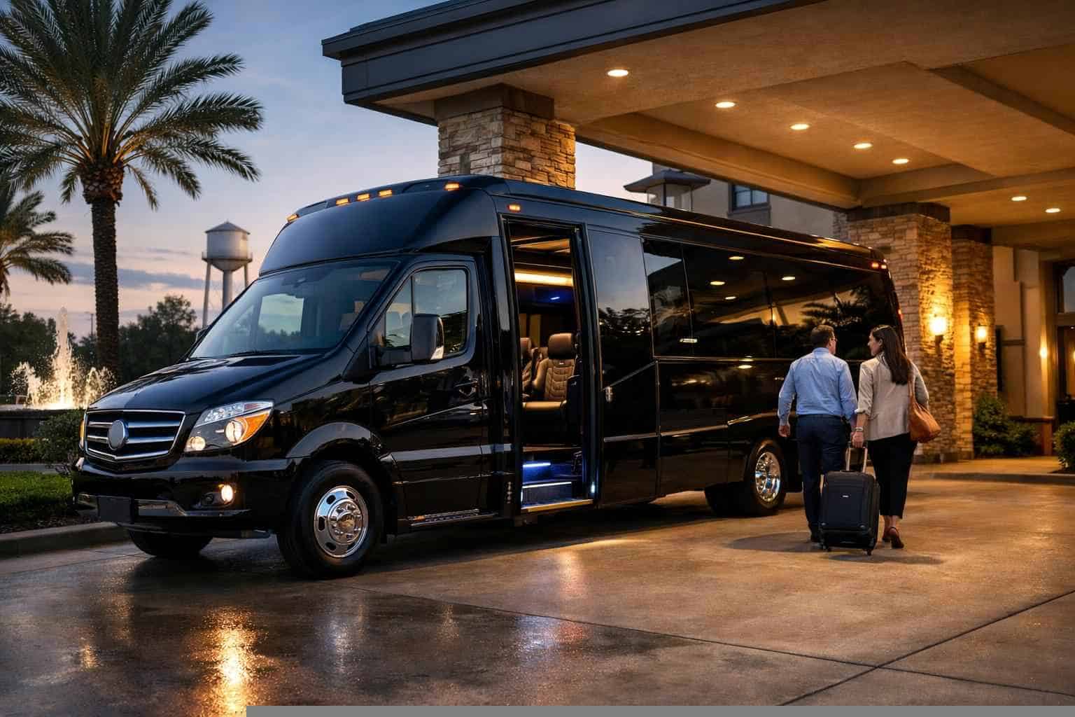 Shuttle Bus Service Tomball TX