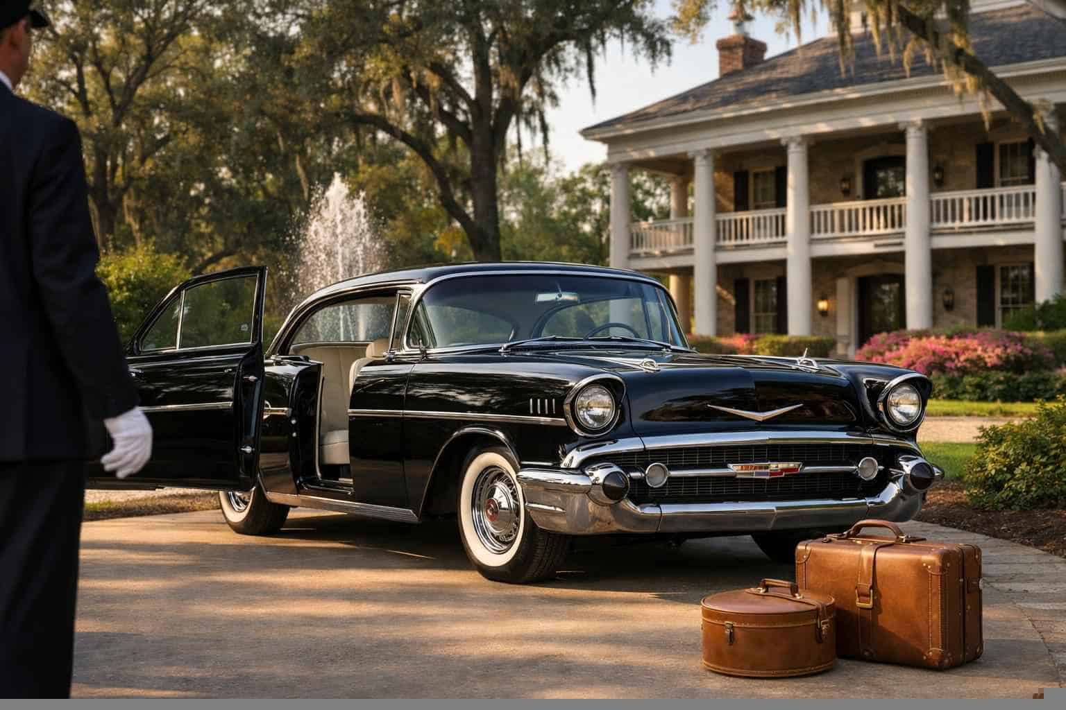 Spring Texas Classic Car Chauffeur Service