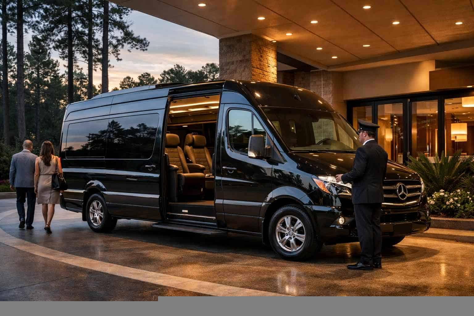 Spring Texas Passenger Van with Driver