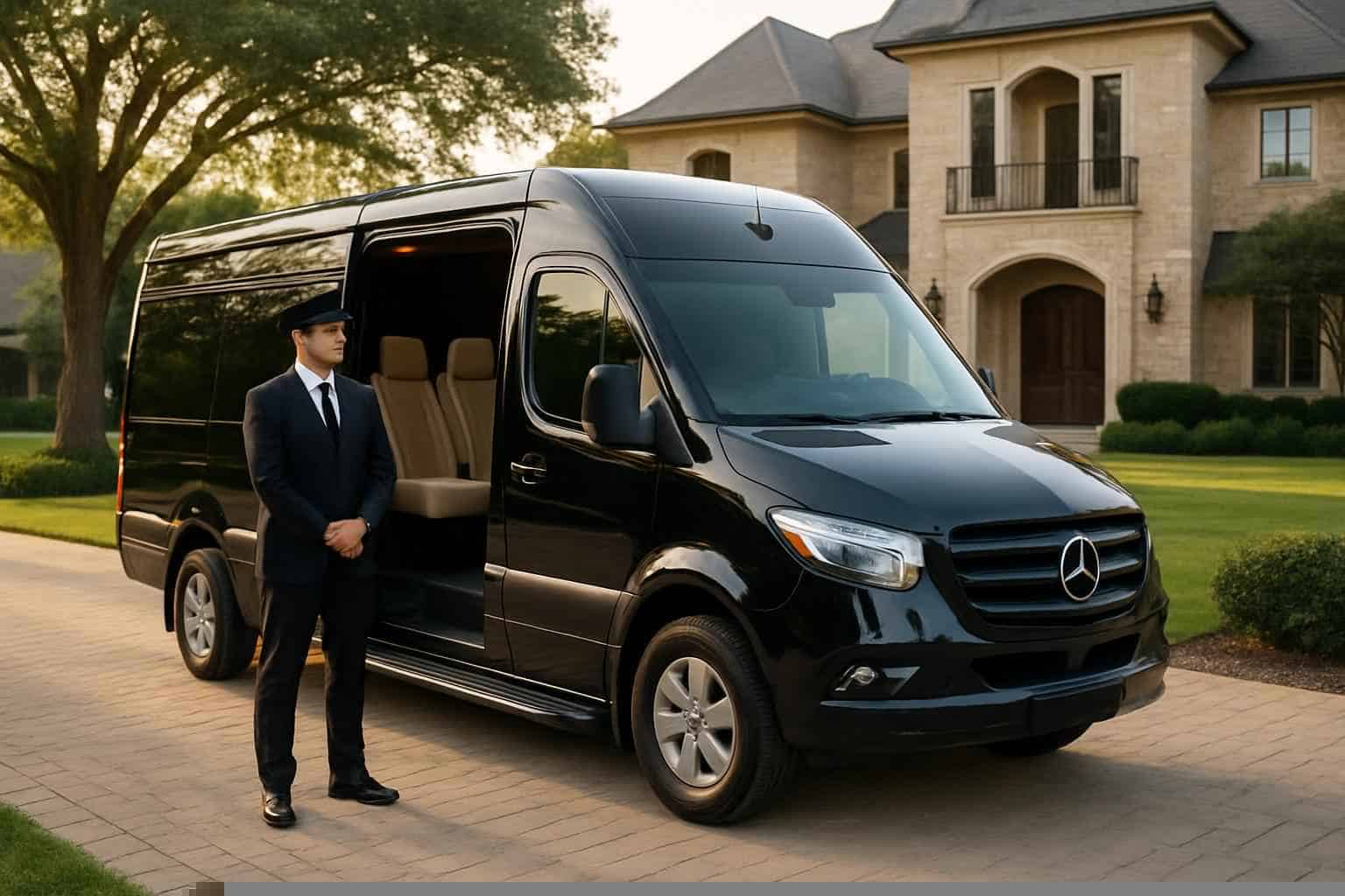 Sprinter Van Rental with Driver in Conroe Texas